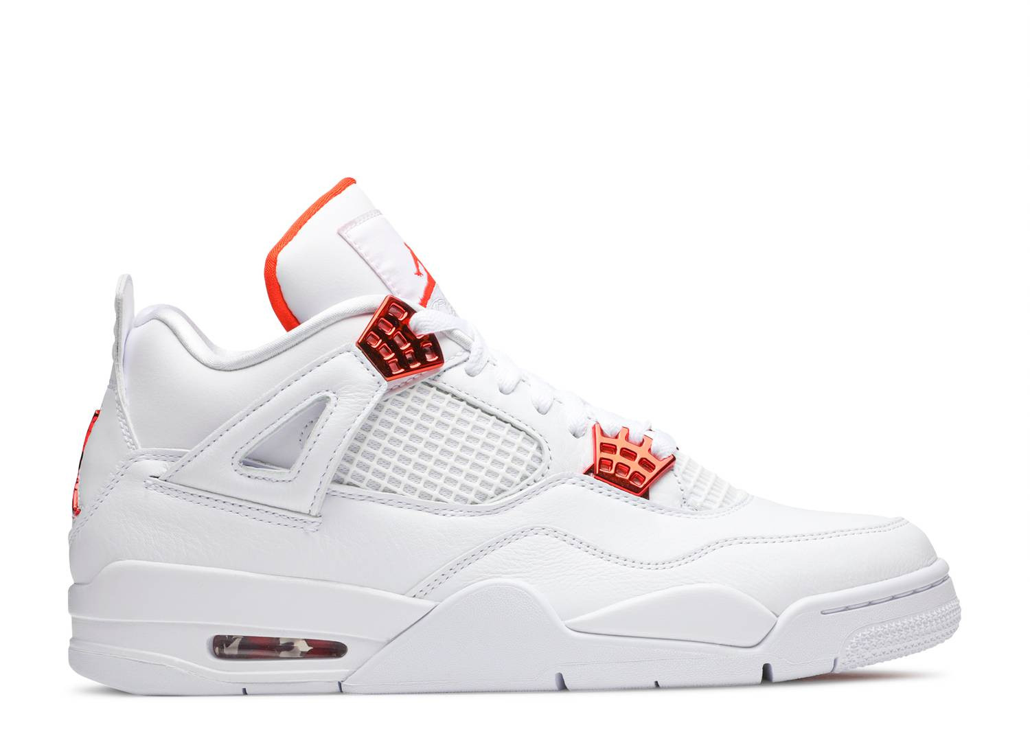 UA AIR JORDAN 4 RETRO METALLIC ORANGE