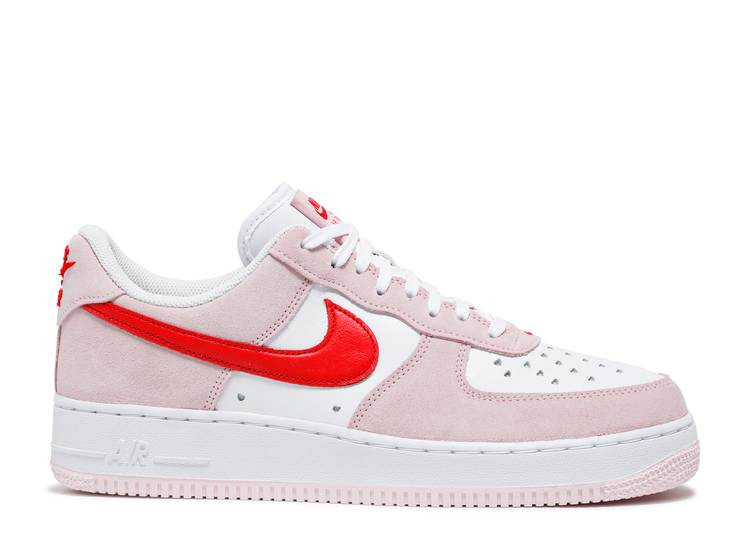 UA NIKE AIR FORCE 1 LOW '07 QS 'VALENTINE’S DAY LOVE LETTER'