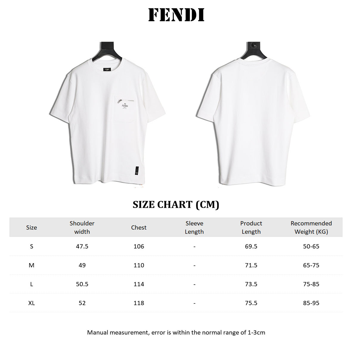 F**di short-sleeved t-shirt