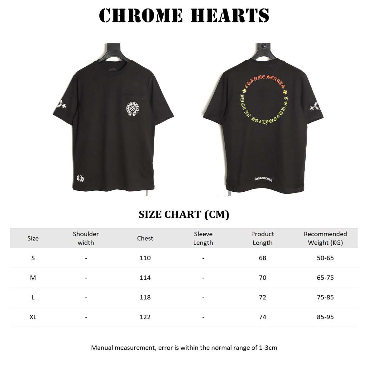Ch*0me He**ts short-sleeved t-shirt