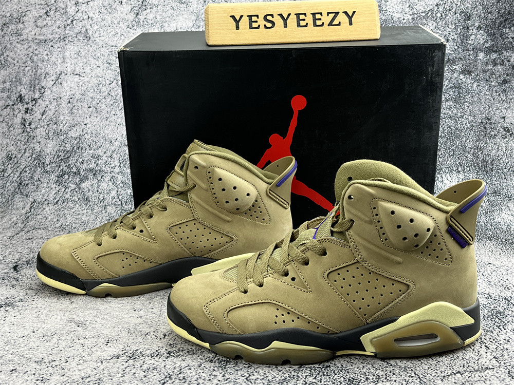 UA WMNS AIR JORDAN 6 RETRO GORE-TEX 'BROWN KELP'