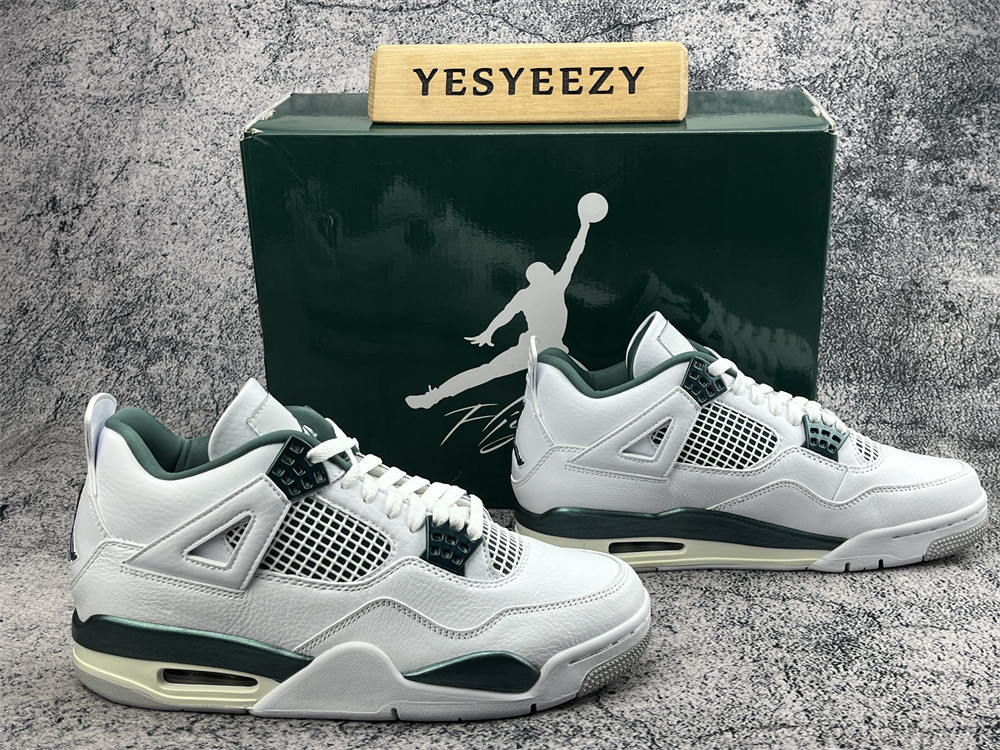 UA Jordan 4 Retro Oxidized Green