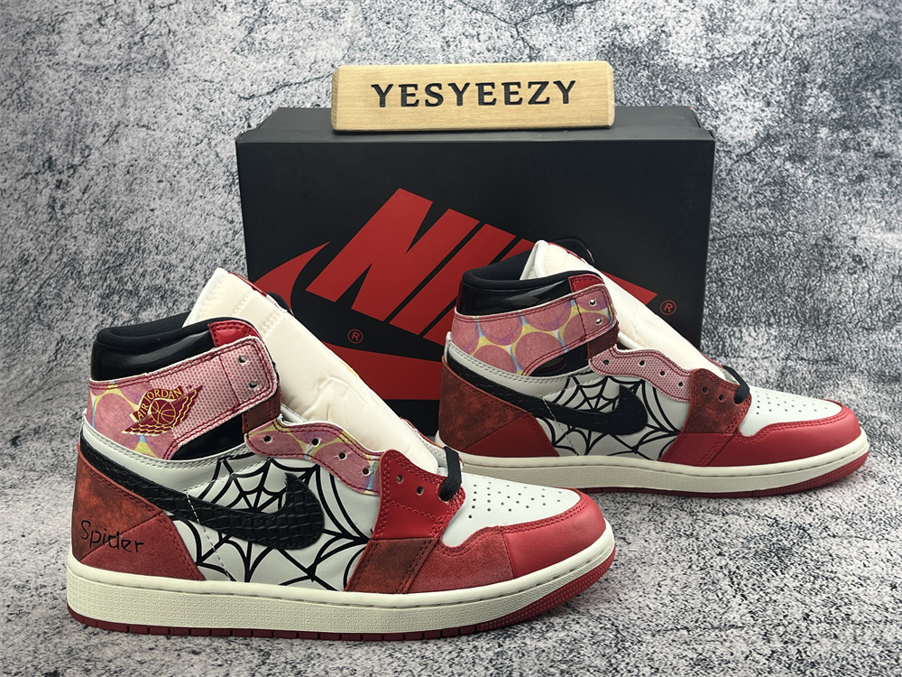 UA Jordan 1 Retro High OG Spider-Man Across the Spider-Verse