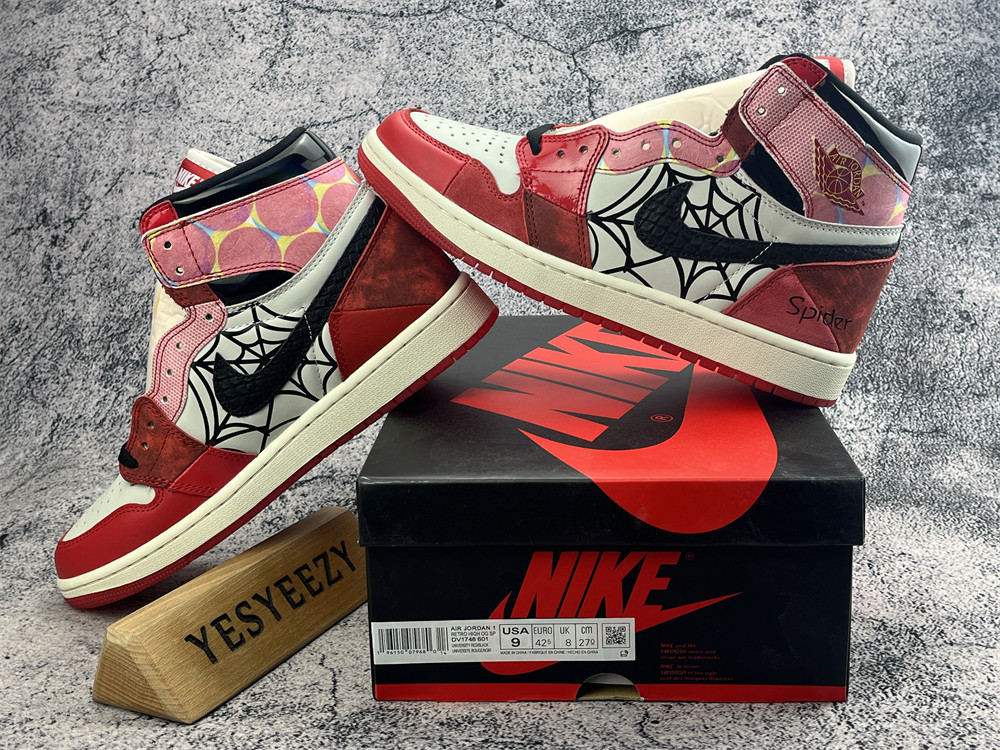 UA Jordan 1 Retro High OG Spider-Man Across the Spider-Verse