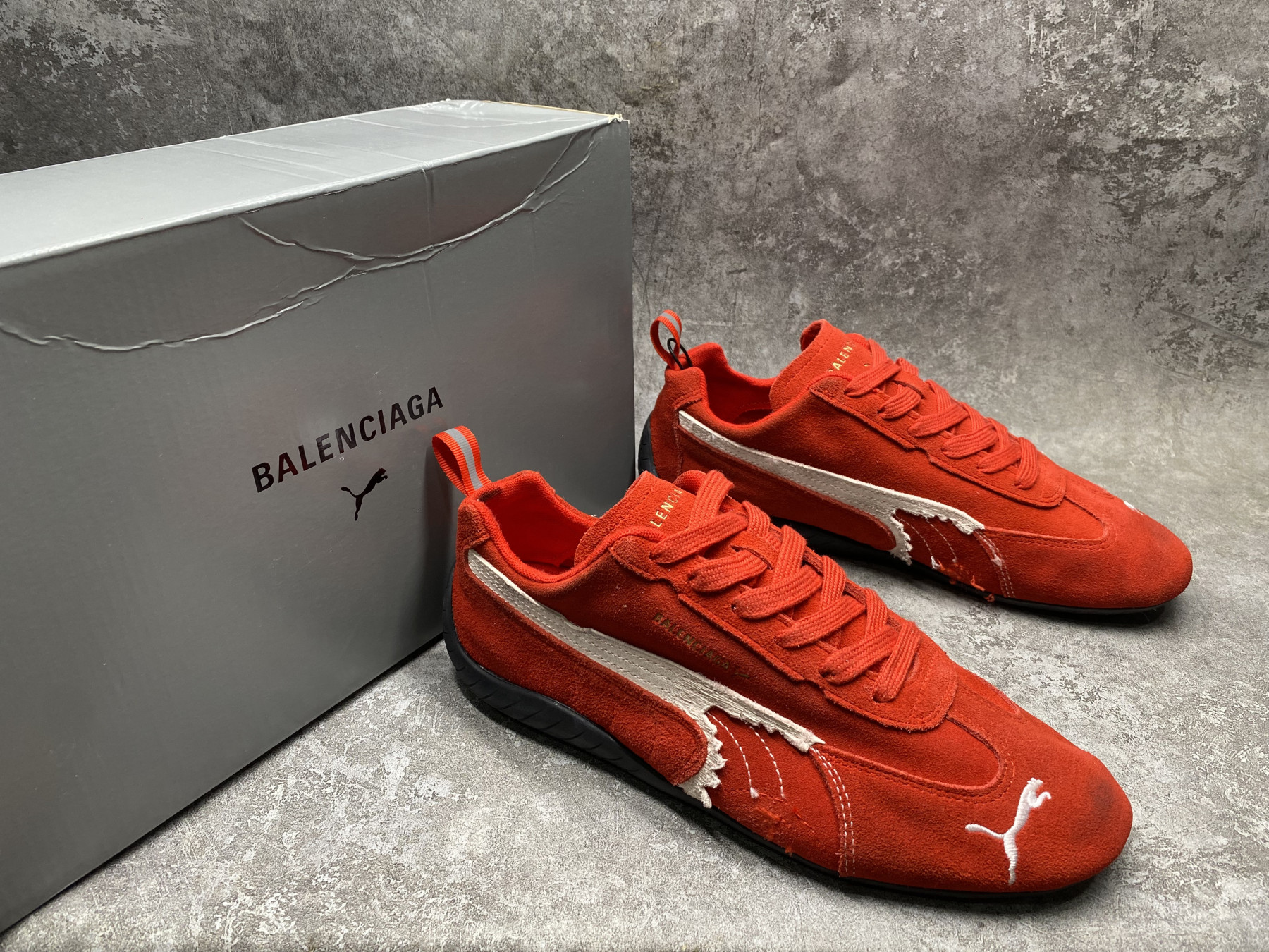 ua Ba1en*iaga speedcat suede sneaker