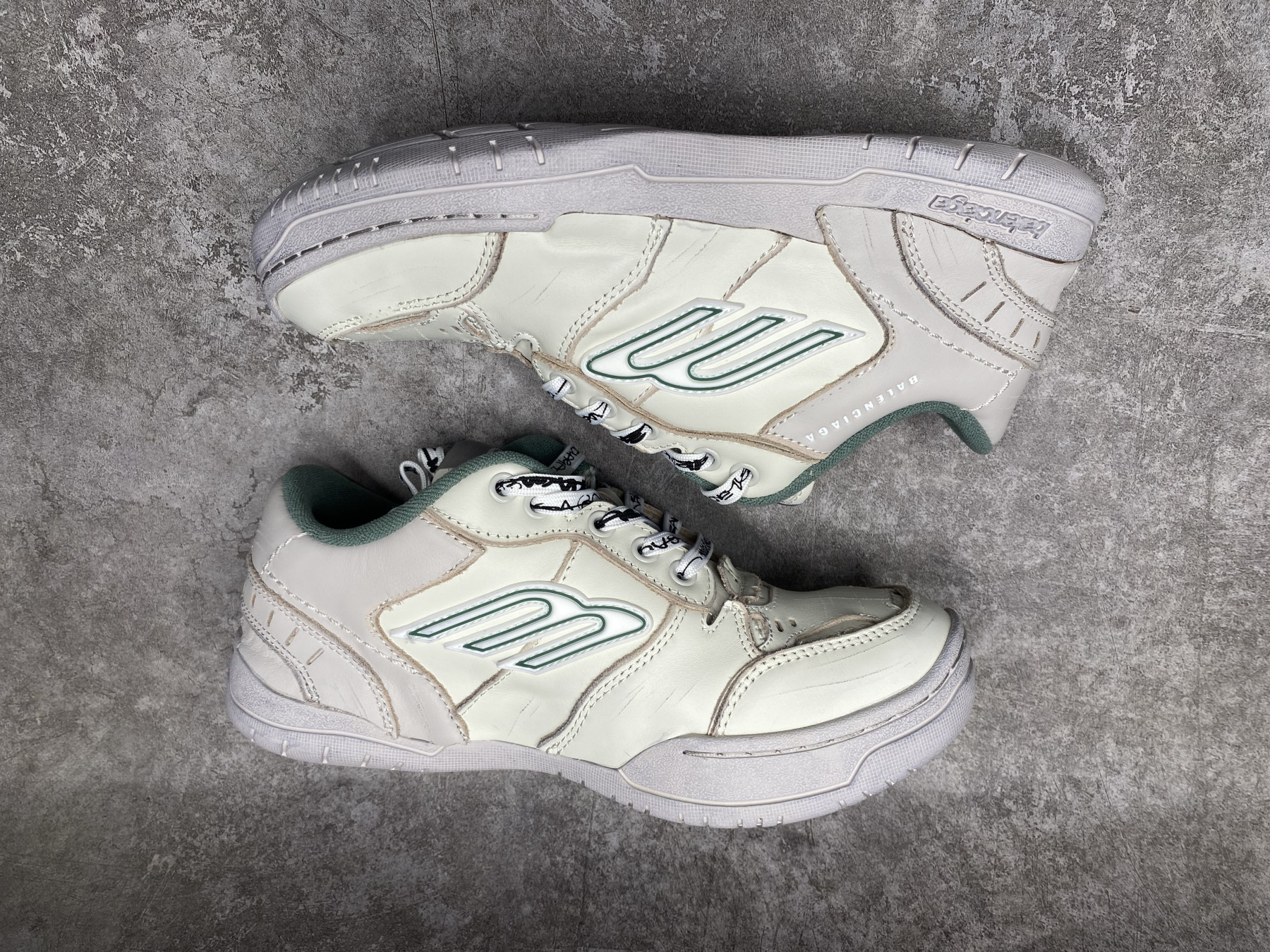 UA Balenciaga Hamptons Worn-out Sneaker (run one size large)