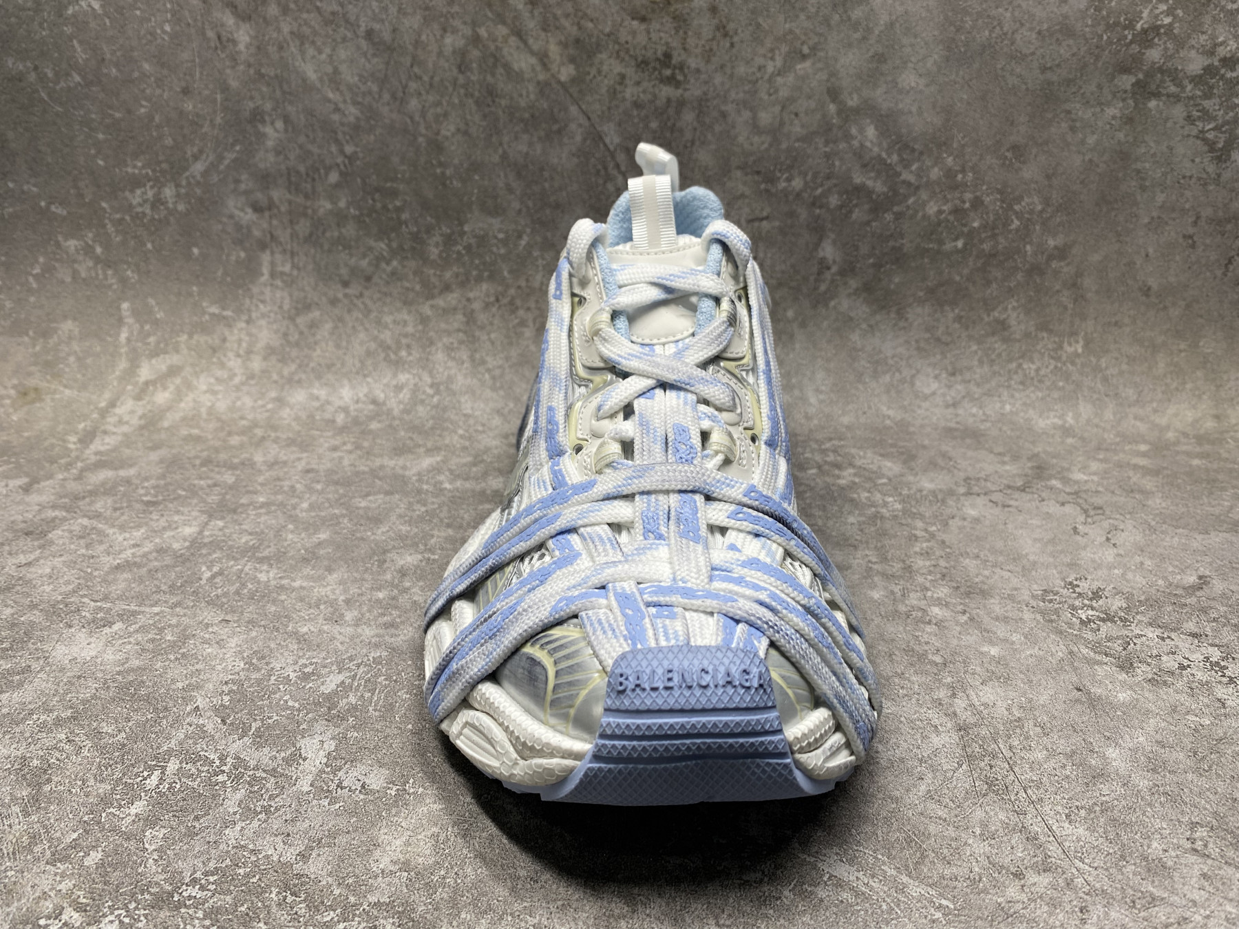 UA Balenciaga 3xl Extreme Laces Logo Sneaker(run one size large)