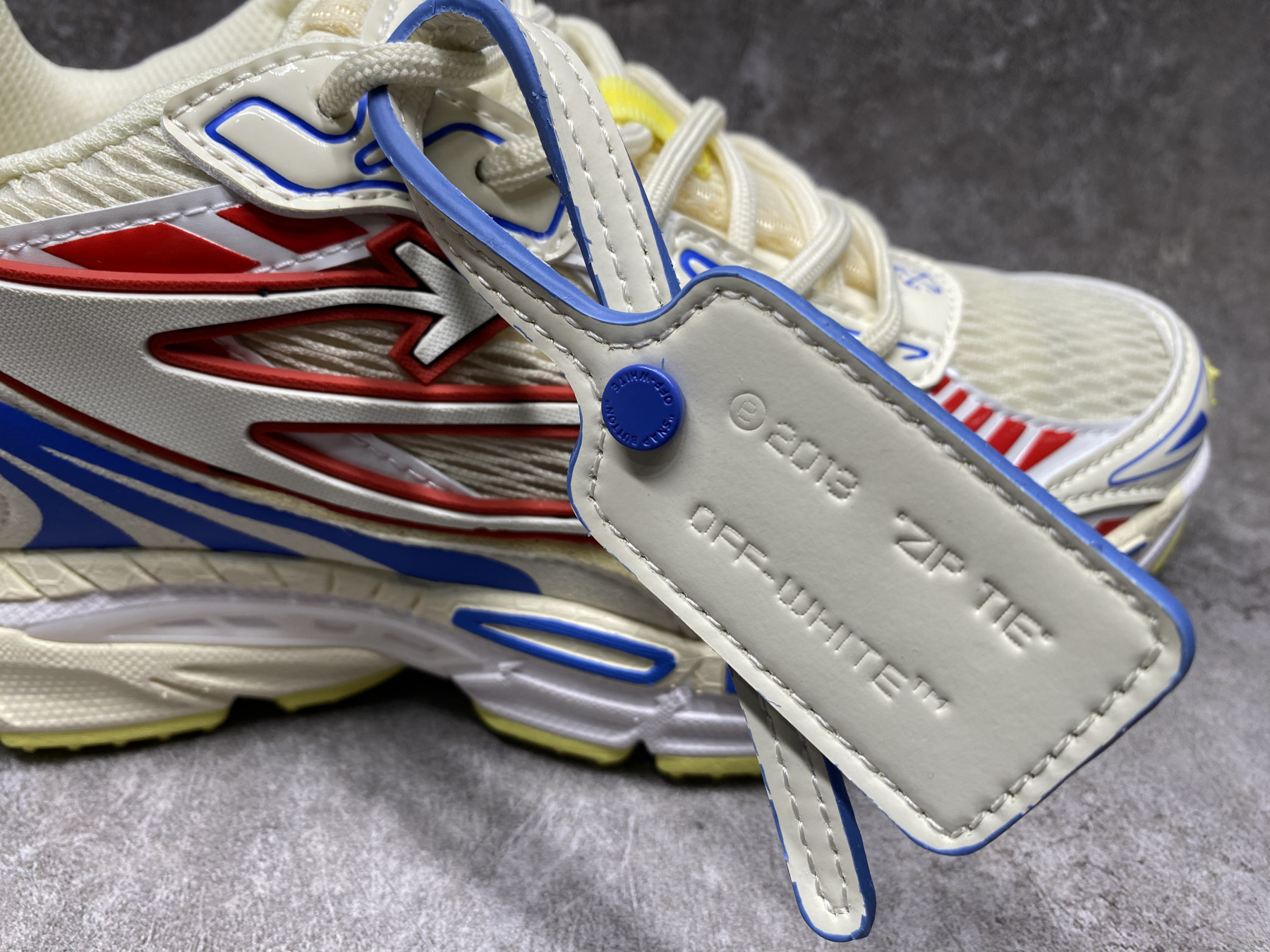 UA Off-White "BE RIGHT BACK"