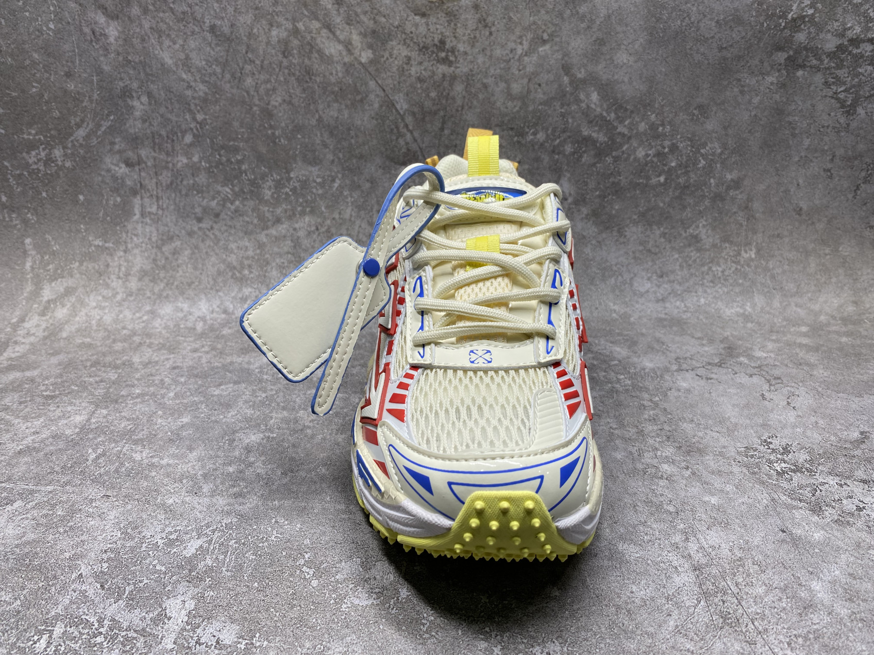 UA Off-White "BE RIGHT BACK"