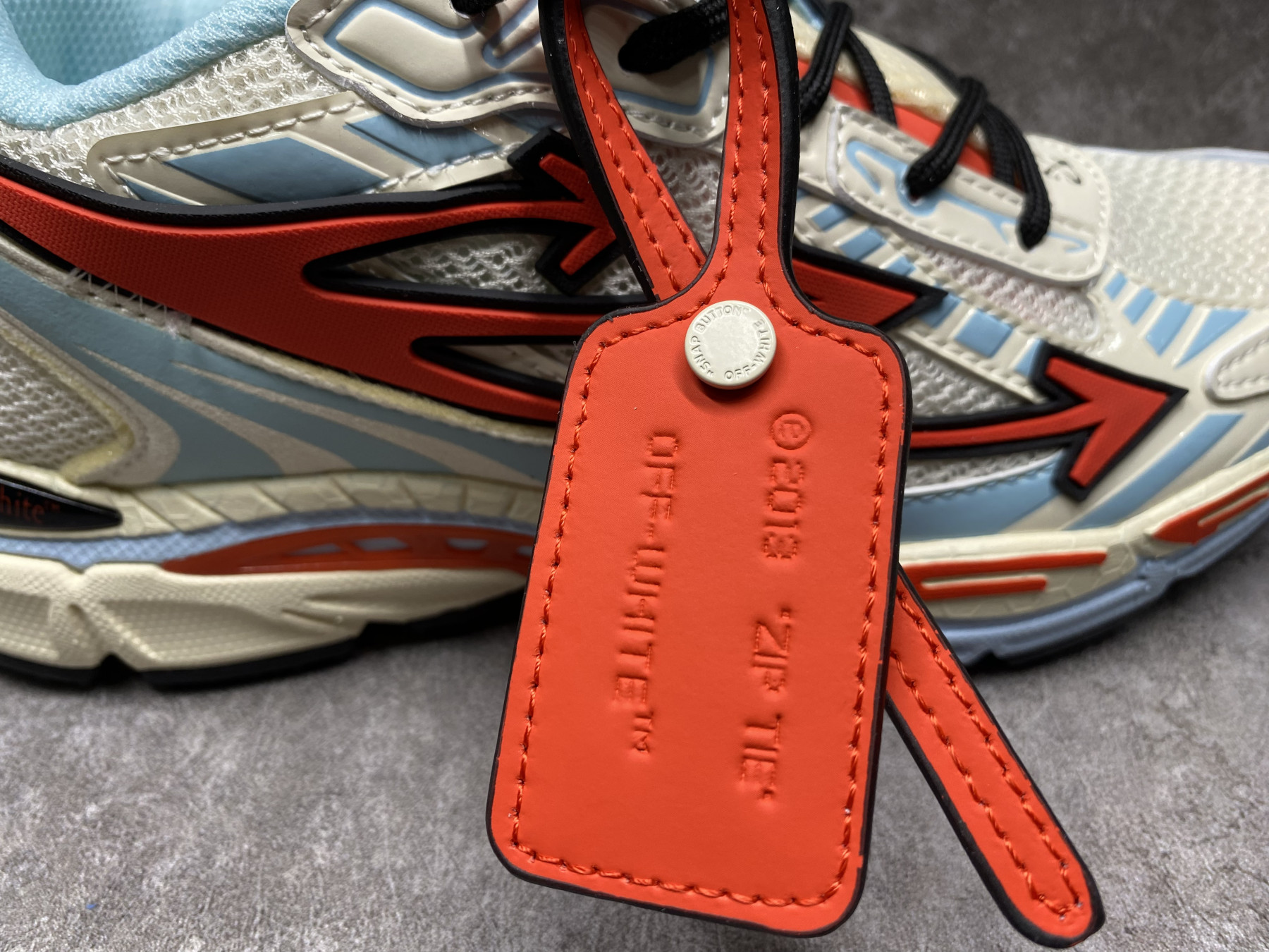 UA Off-White "BE RIGHT BACK"