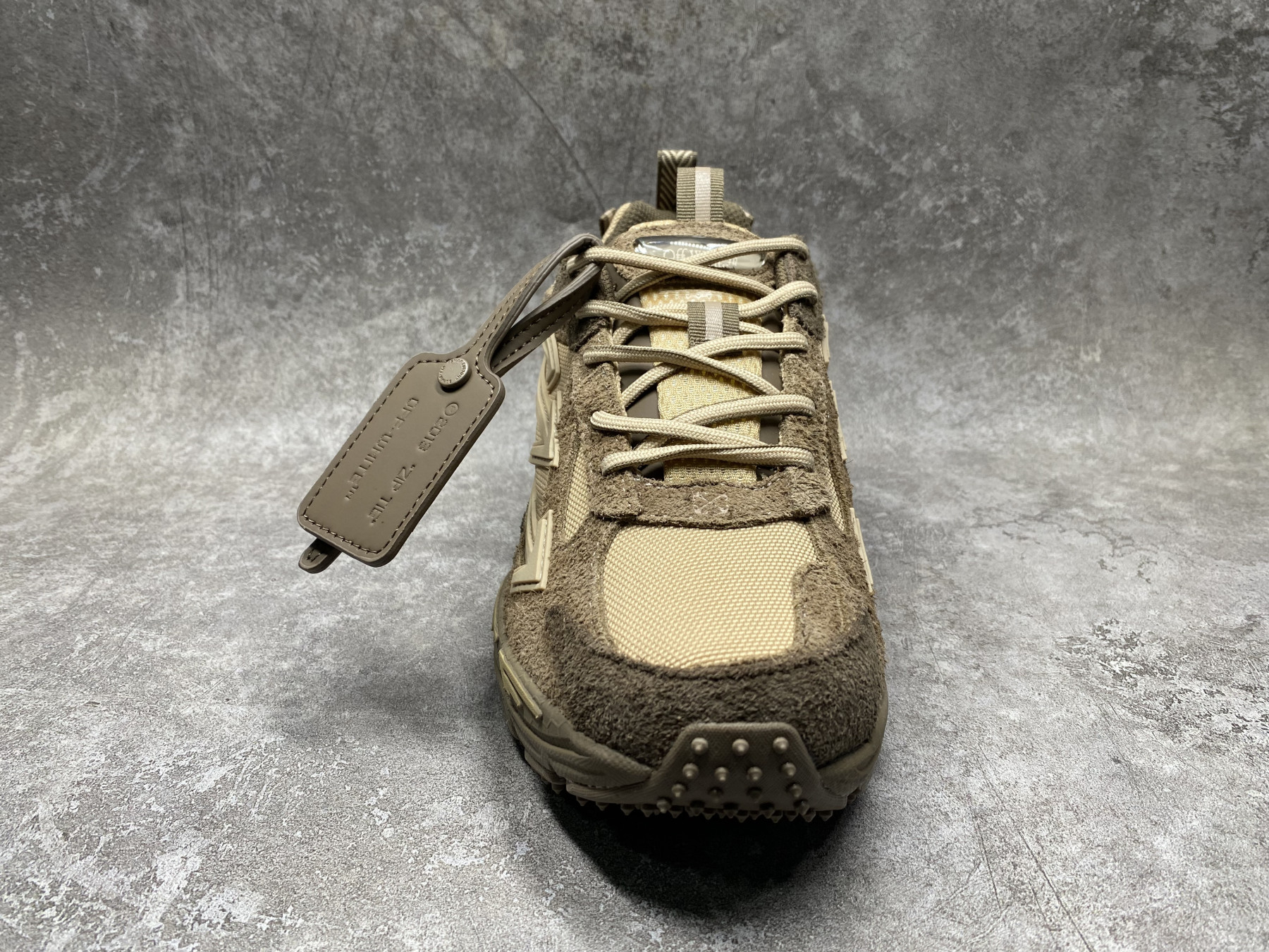 UA Off-White "BE RIGHT BACK"
