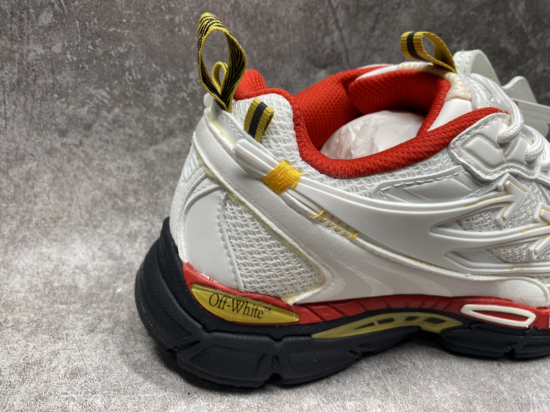 UA Off-White "BE RIGHT BACK"