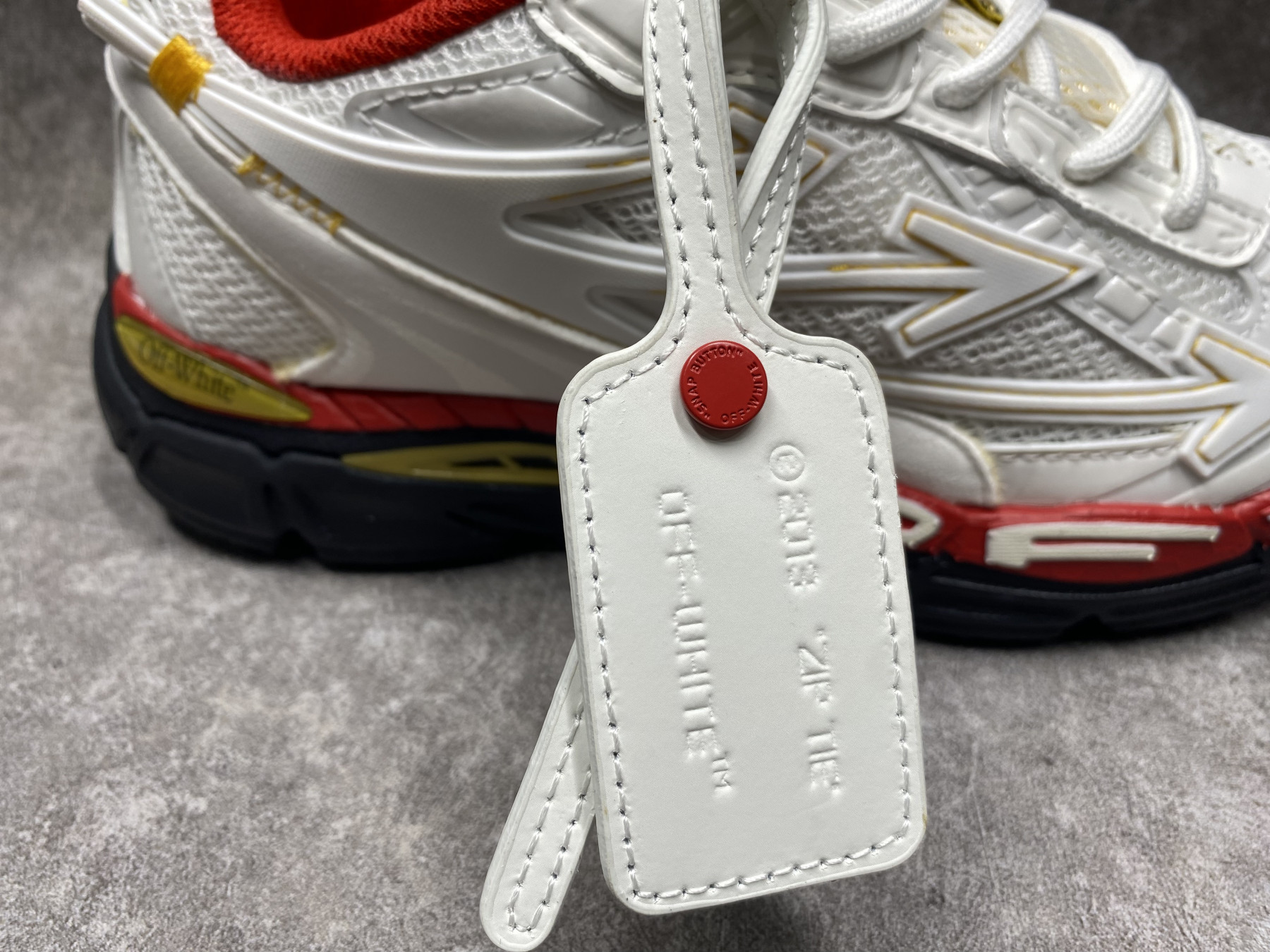UA Off-White "BE RIGHT BACK"
