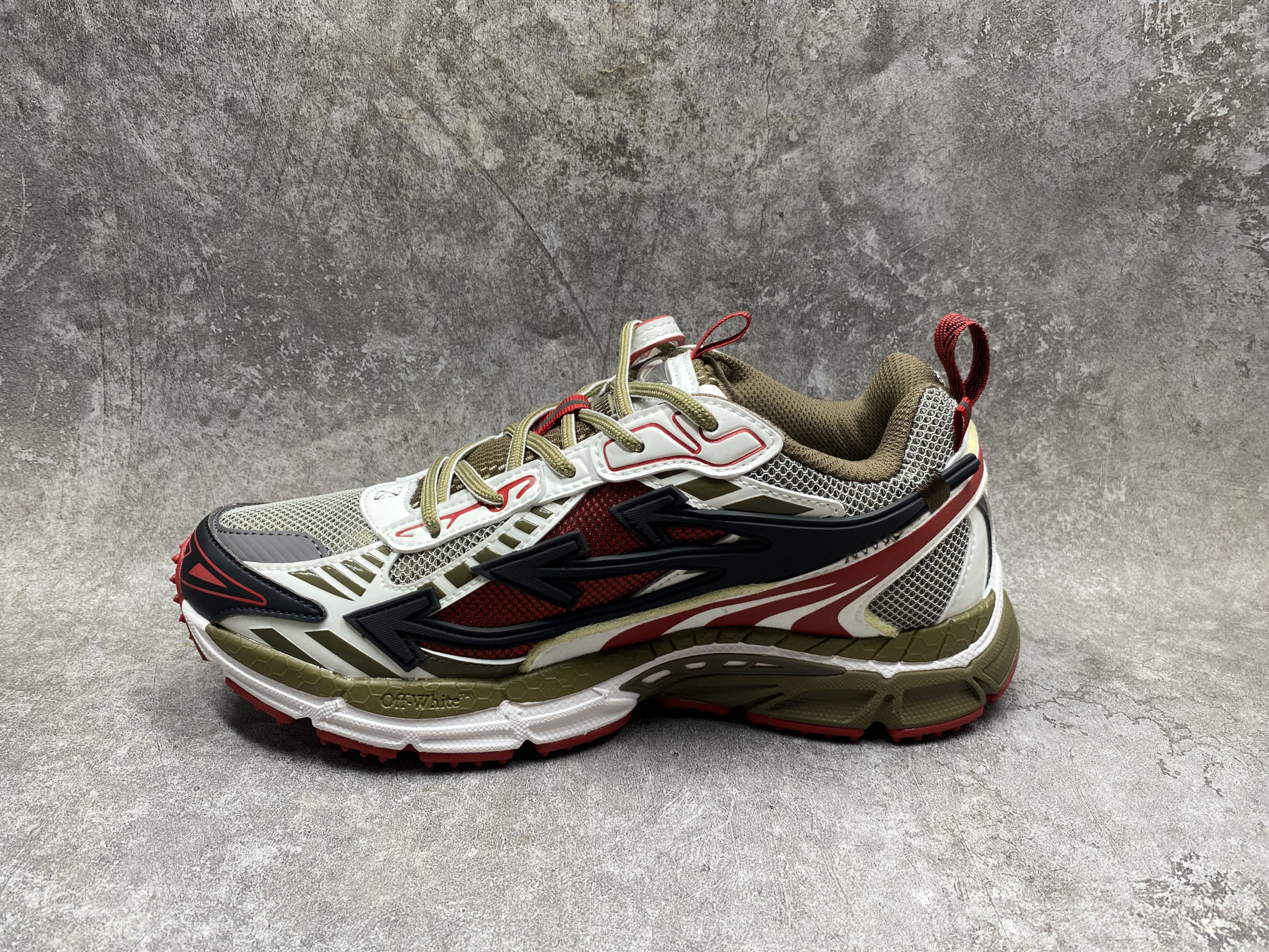 UA Off-White "BE RIGHT BACK"