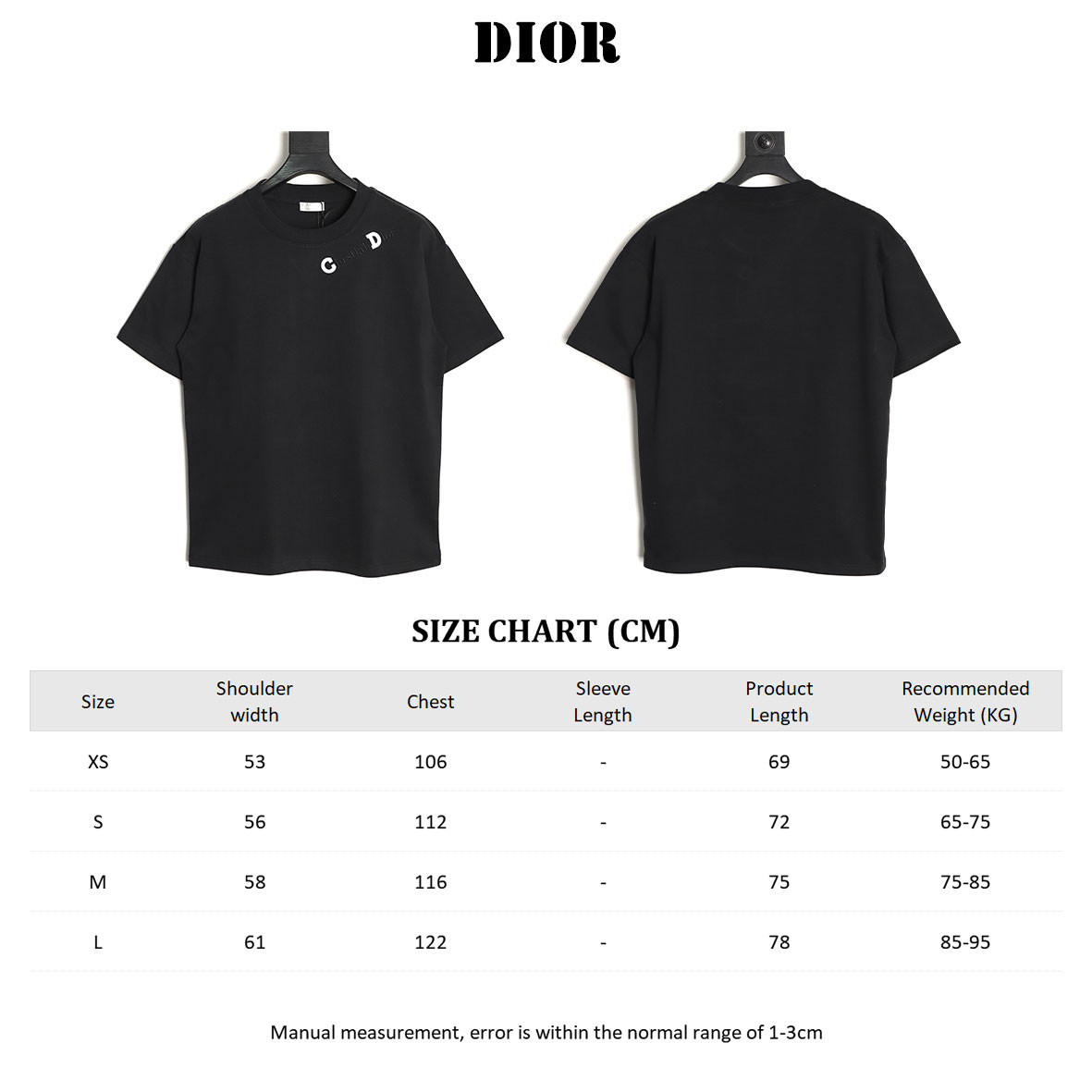 D10r 26ss short-sleeved t-shirt
