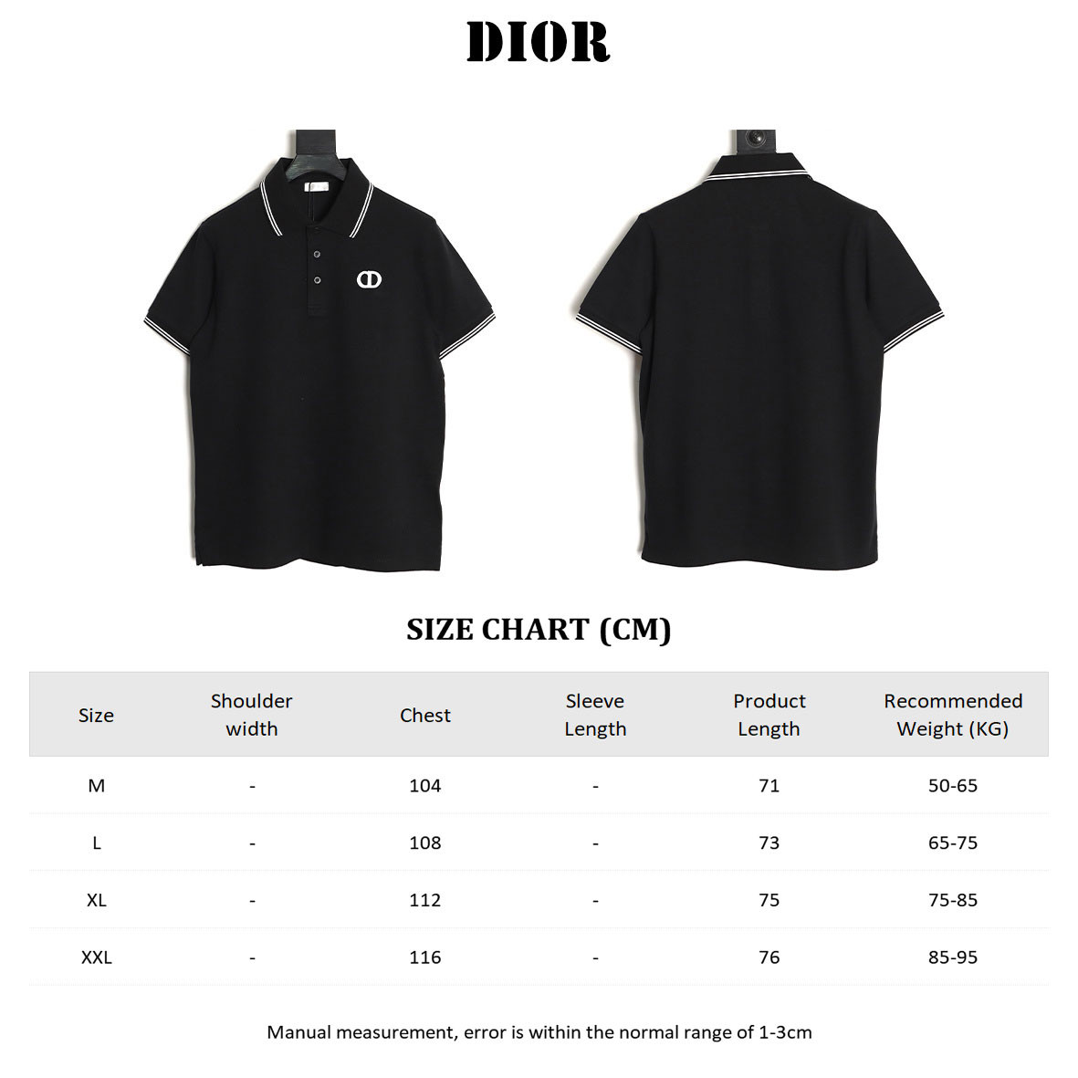 Dior 26SS Short-sleeved Polo shirt