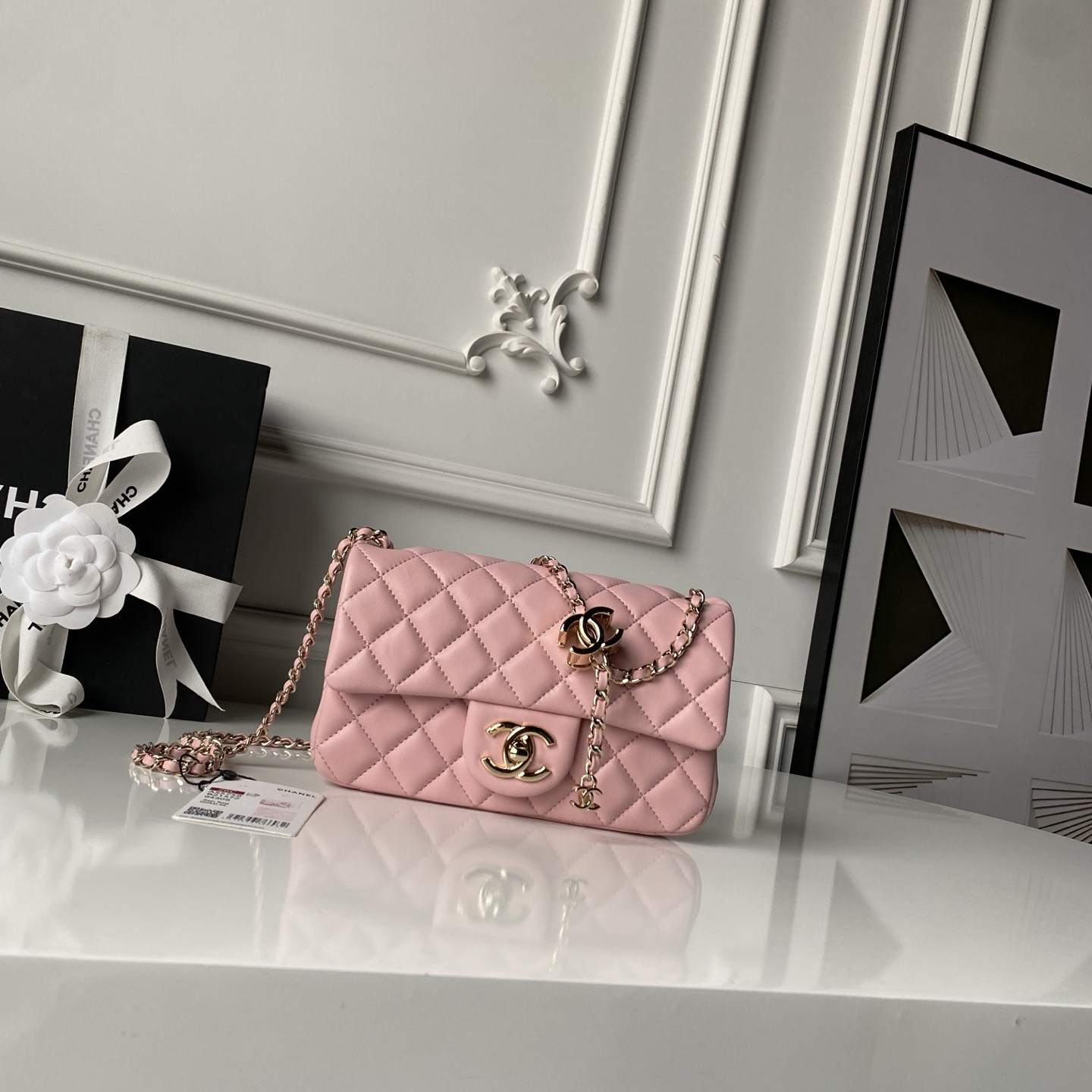 Chanel Classic Flap Handbag CF AS5759 20x13x7cm