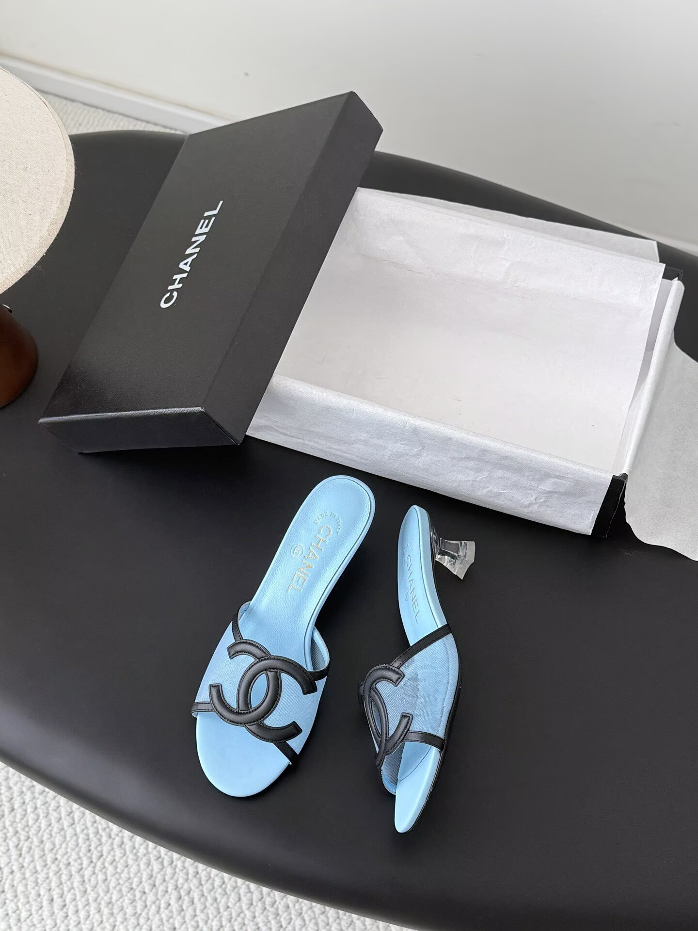 UA Chanel Sandals 4.5cm Heel