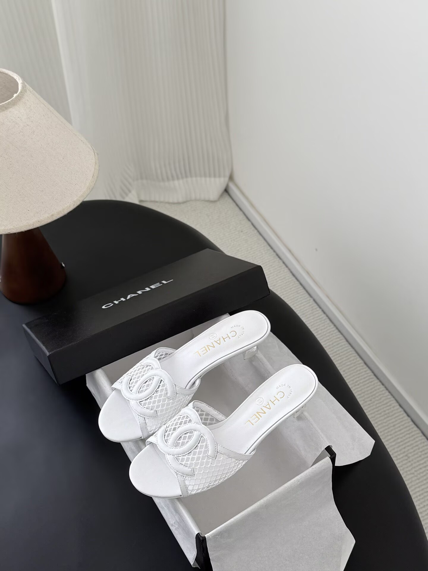 UA Chanel Sandals 4.5cm Heel