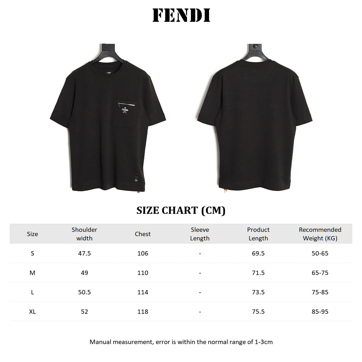 F**di short-sleeved t-shirt