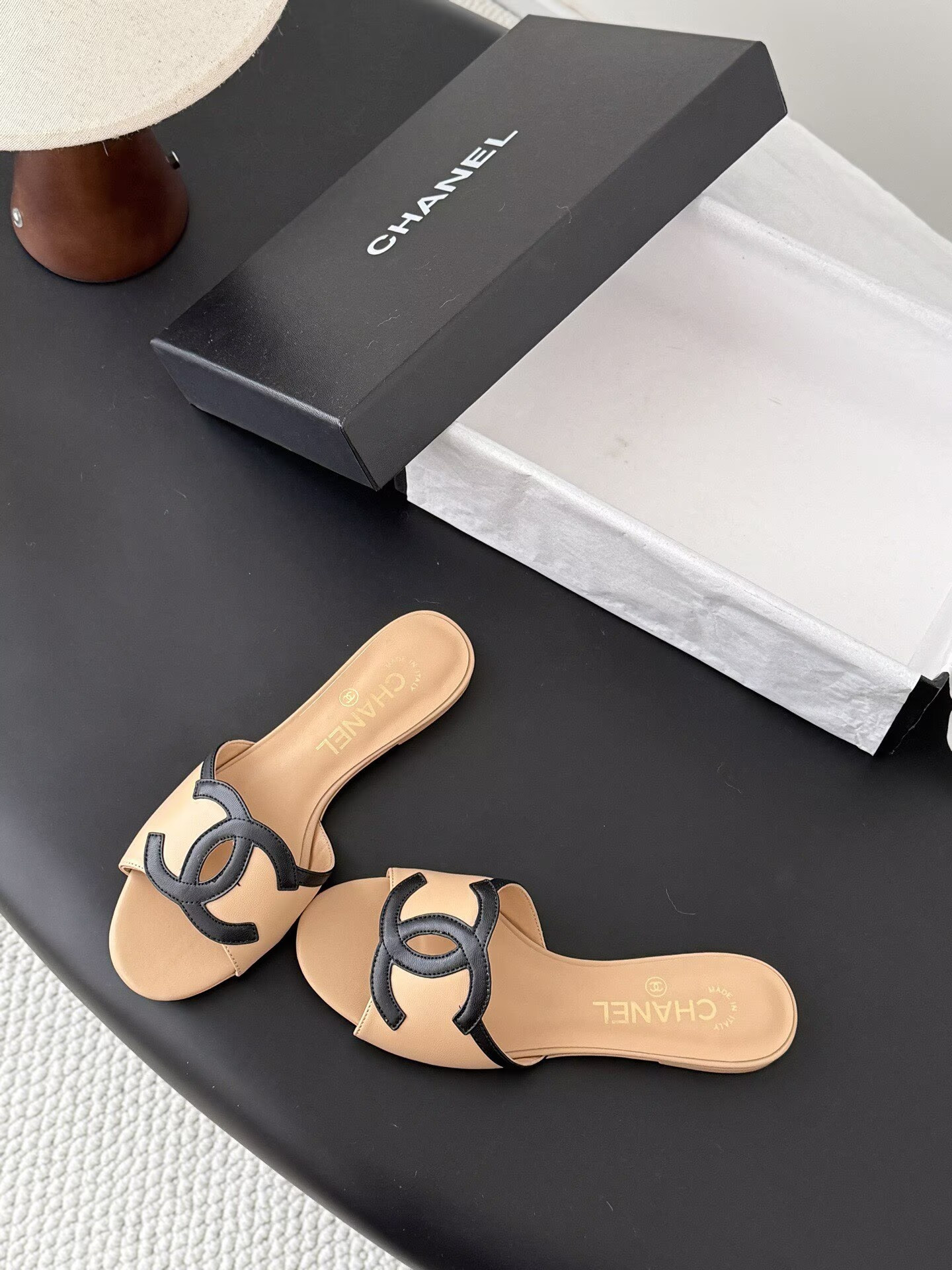 UA Chanel Sandals