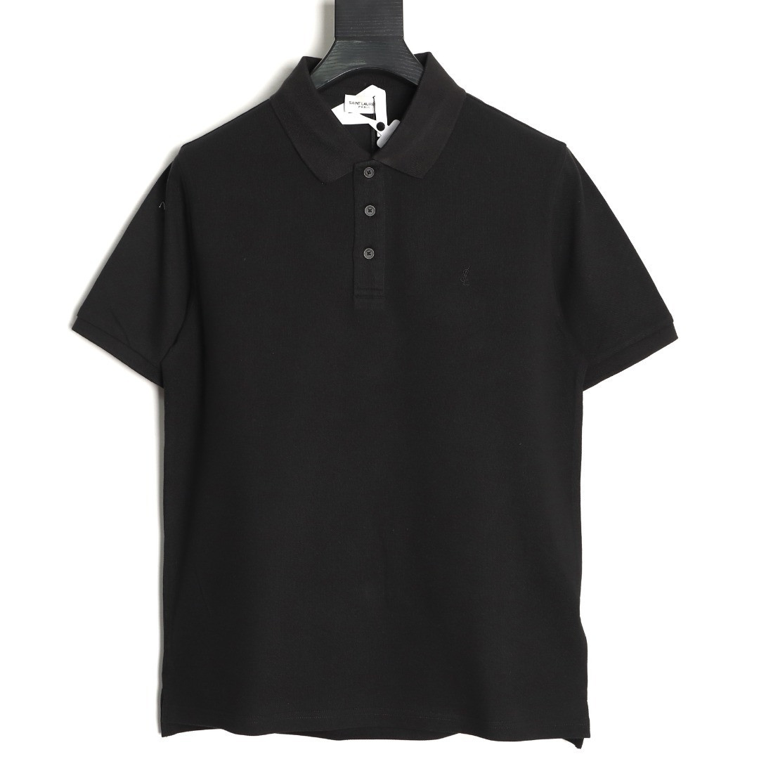 SAINT LAURENT YSL Short-sleeved Polo shirt
