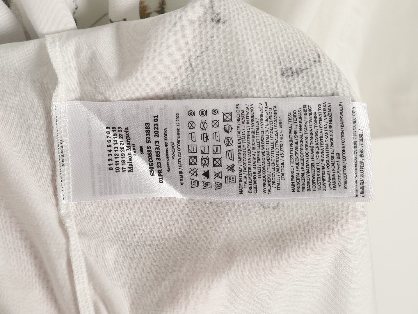 ma1s0n Marg*e1a 26ss short-sleeved t-shirt
