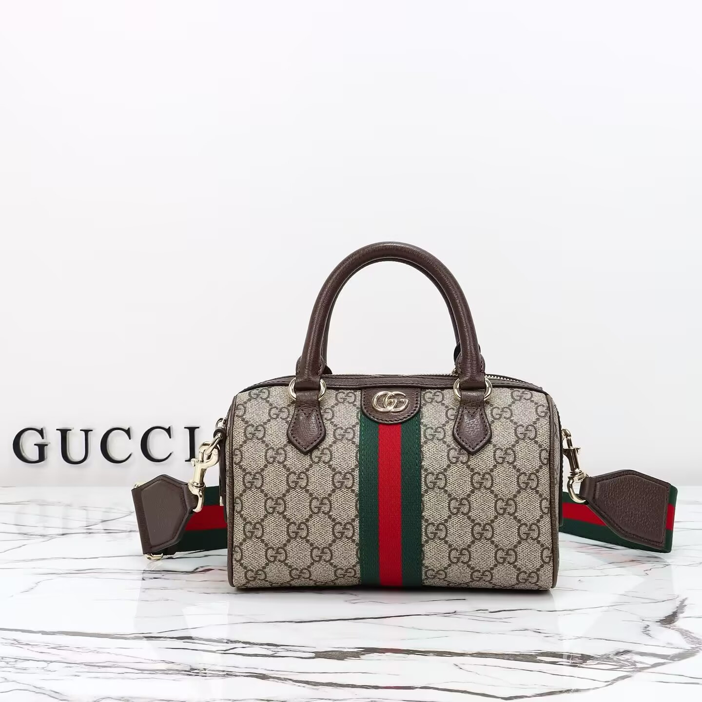 Gvc*1 ophidia small boston bag 21x13x11cm