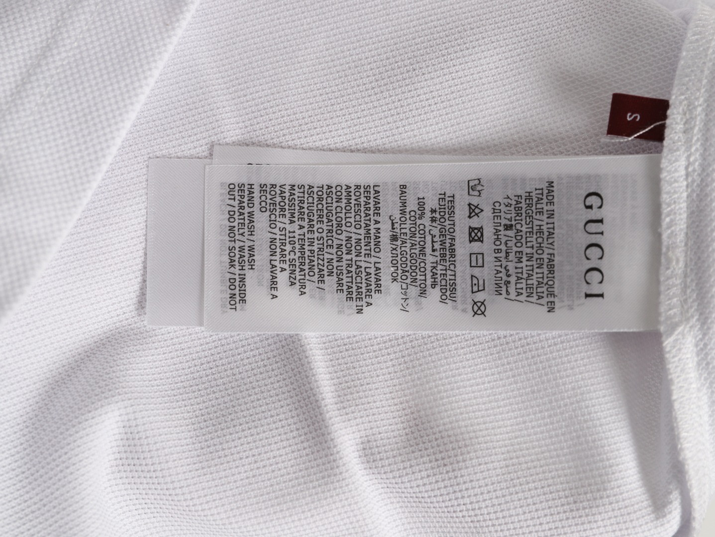 Gucci 25ss Short-sleeved Polo shirt
