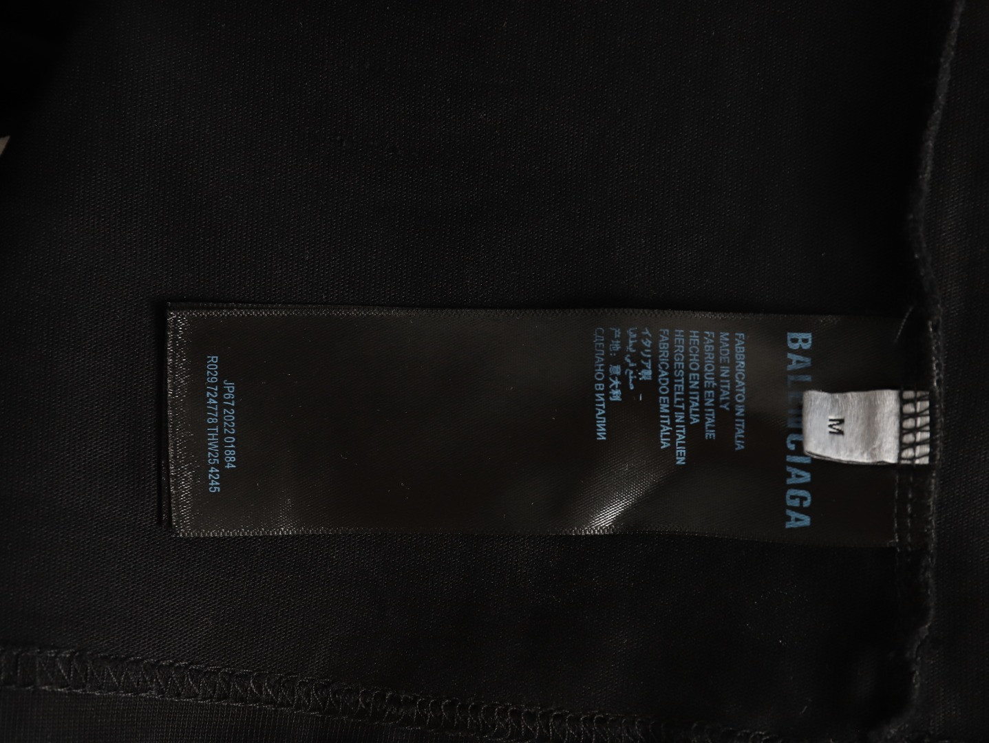 Ba1en*iaga short-sleeved t-shirt