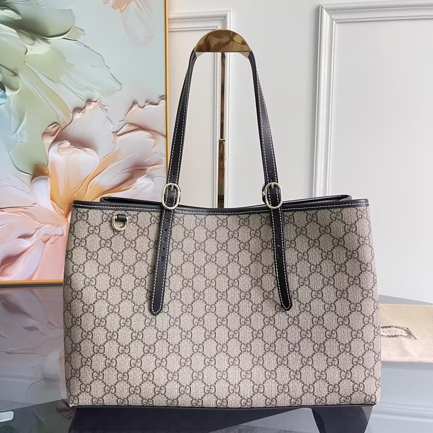 Gvc*1 gg emblem large tote bag 38x25x15cm