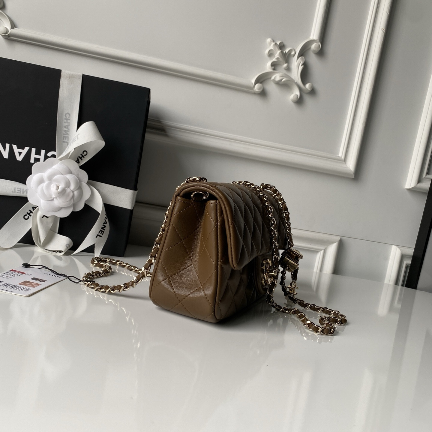 Chanel Classic Flap Handbag CF AS5759 20x13x7cm