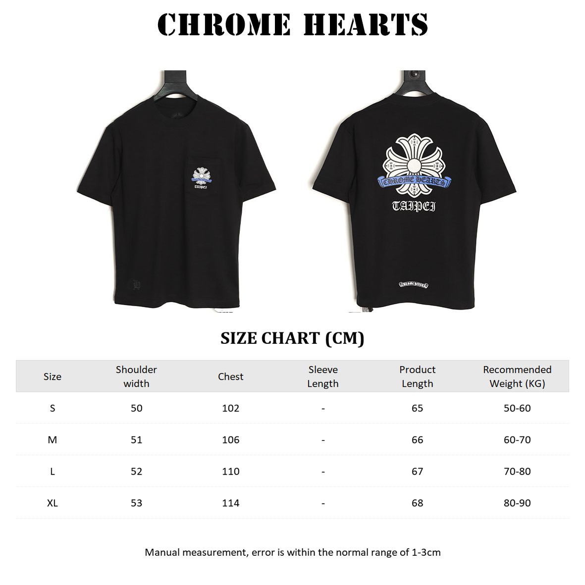 Ch*0me He**ts short-sleeved t-shirt