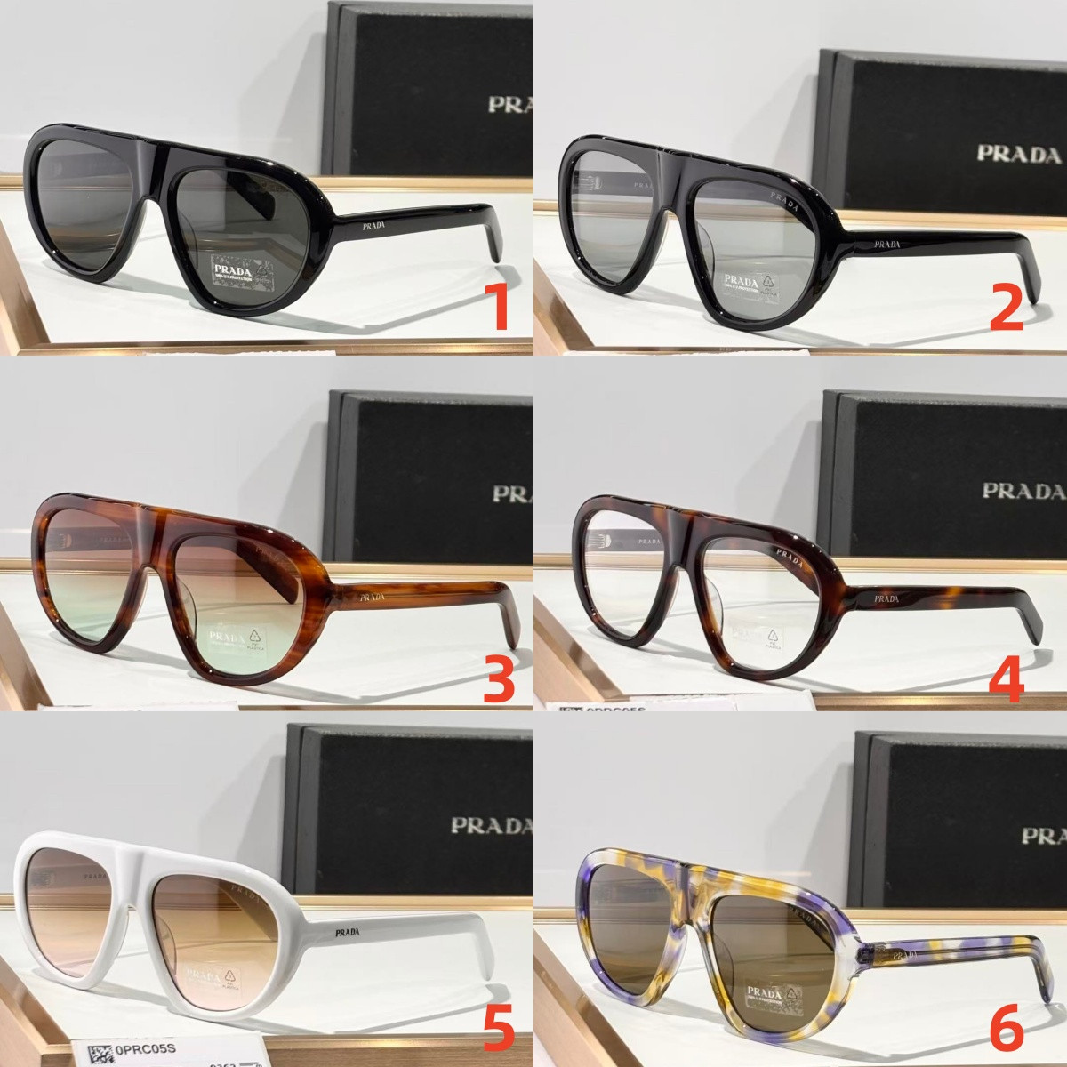 Pra*a glasses