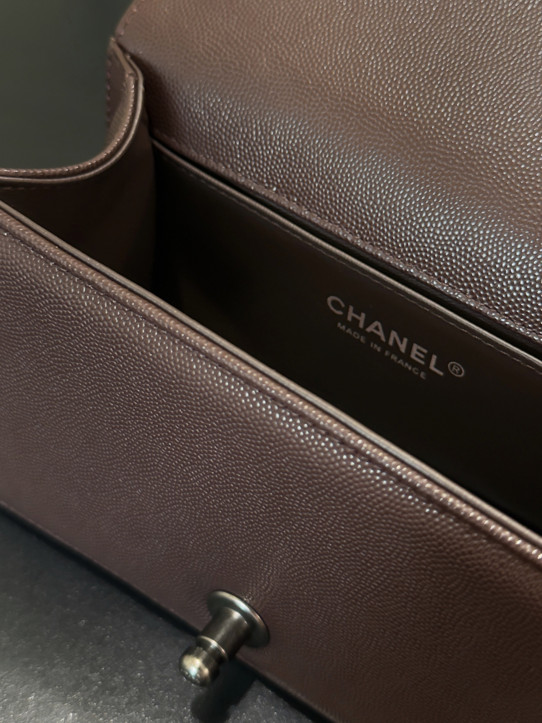 Chanel Boy Handbag 12x20x7cm