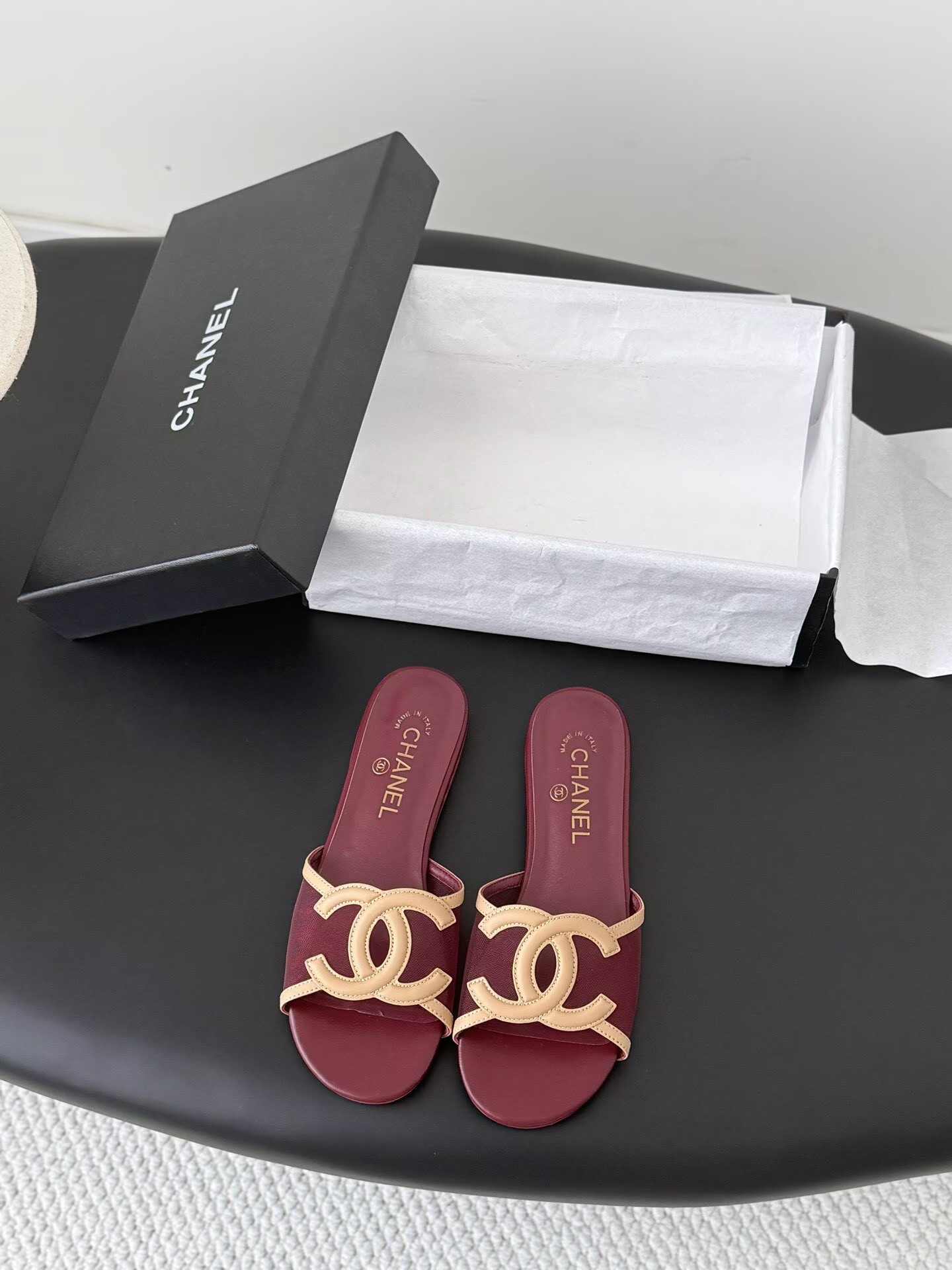 UA Chanel Sandals