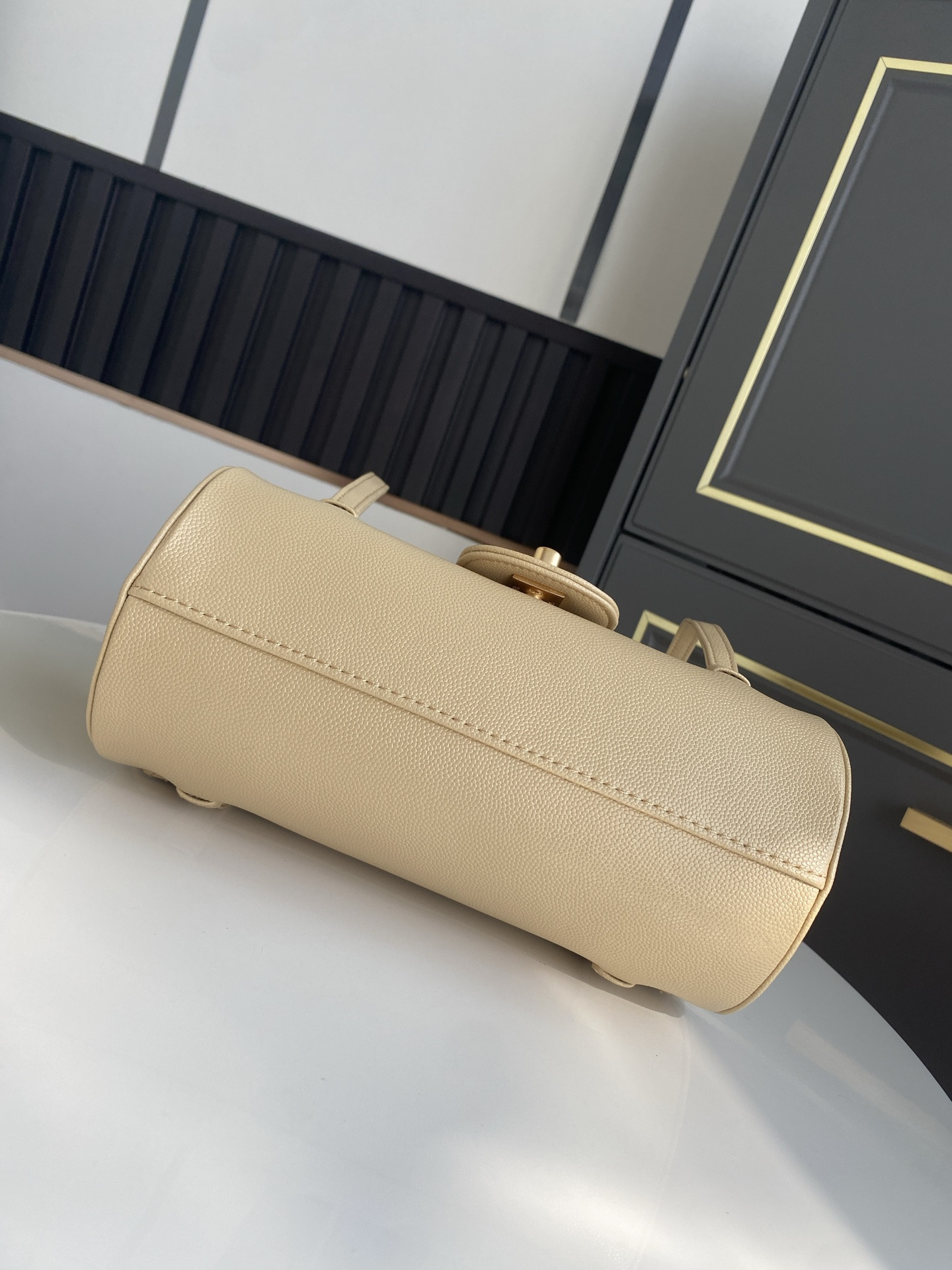 Chanel Small Bowling Bag AS6143 10x20.5x10cm
