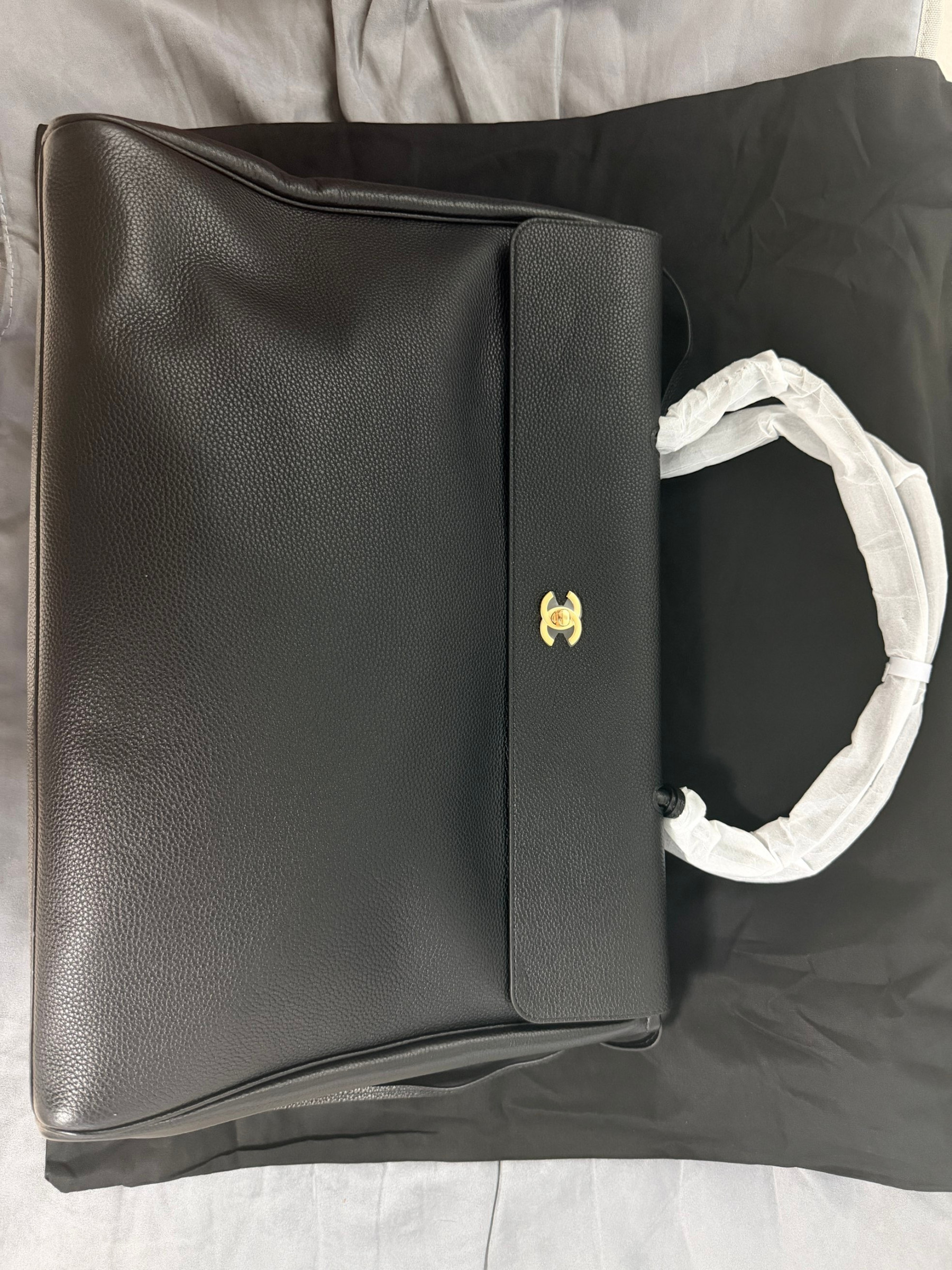 Chanel Large Shopping Bag Grained Calfskin & Gold-Tone Metal AS6289 33x43x17.5cm