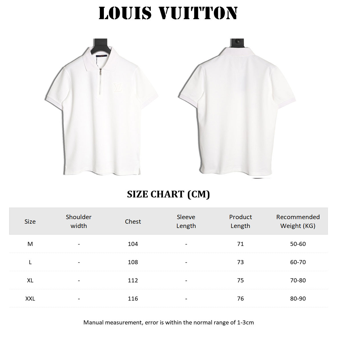 Louis Vuitton LV Short-sleeved Polo shirt