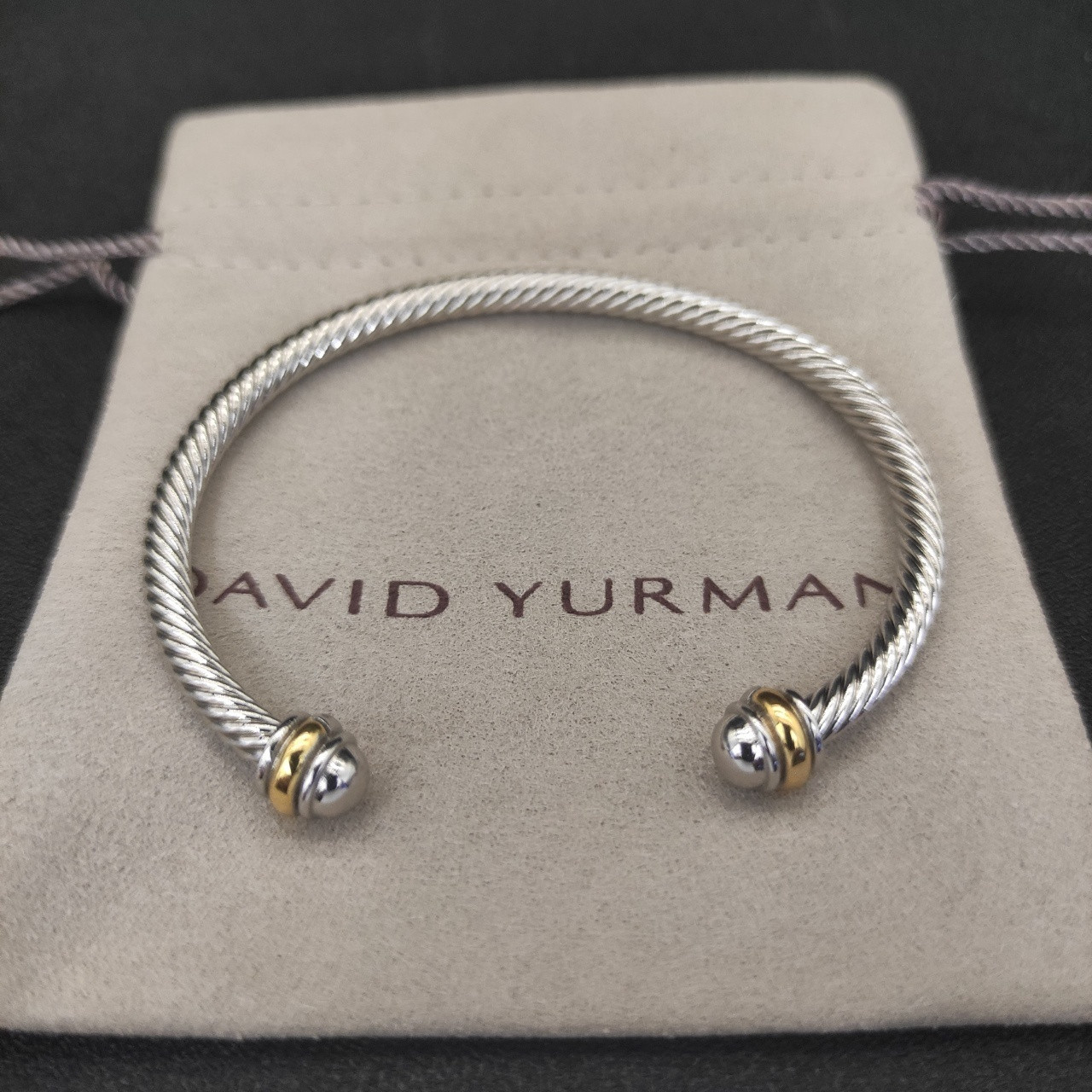 dau1d Yvrm*n 4mm wrap bracelet(wrist circumference 15-20cm)