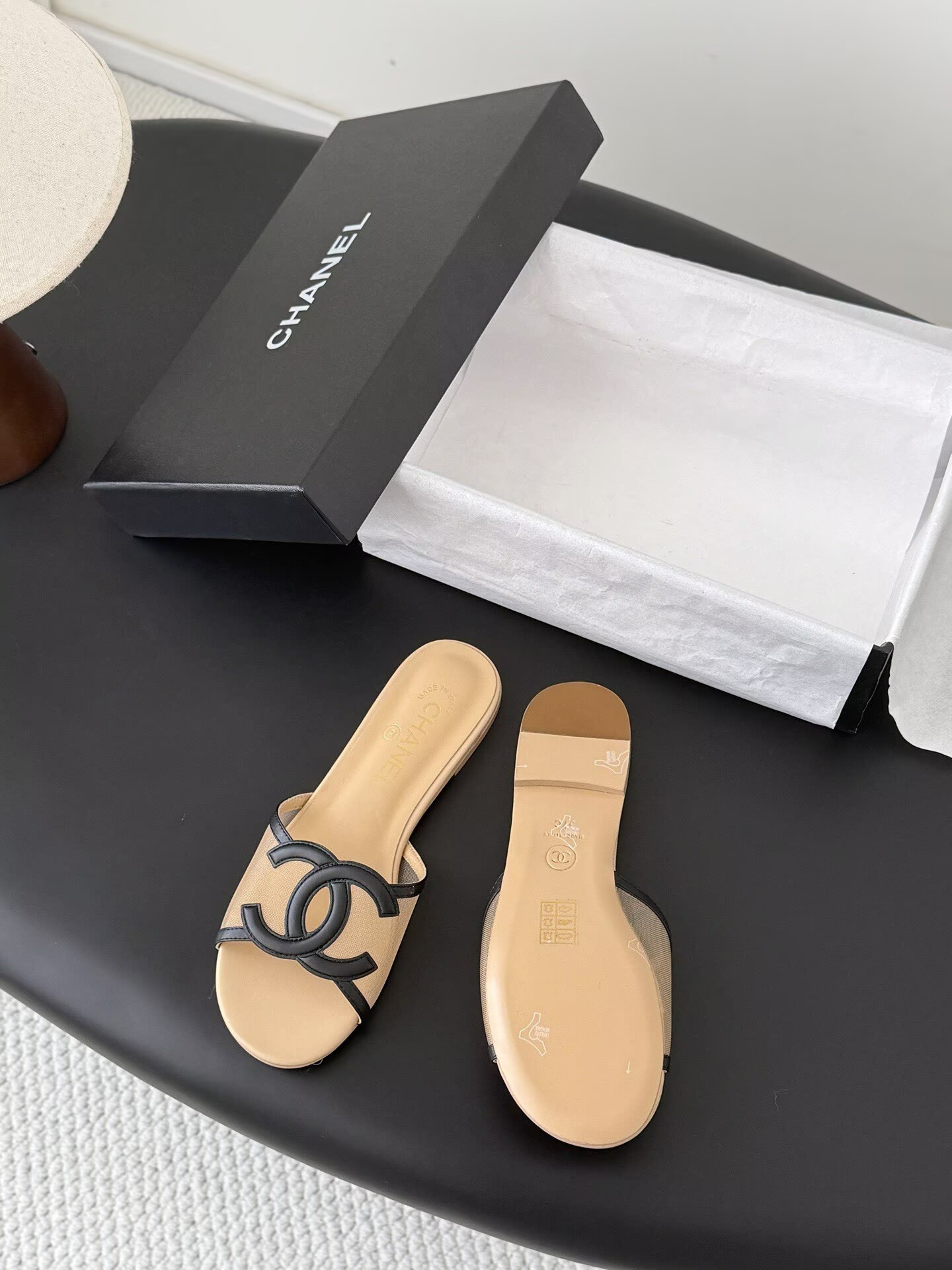 UA Chanel Sandals