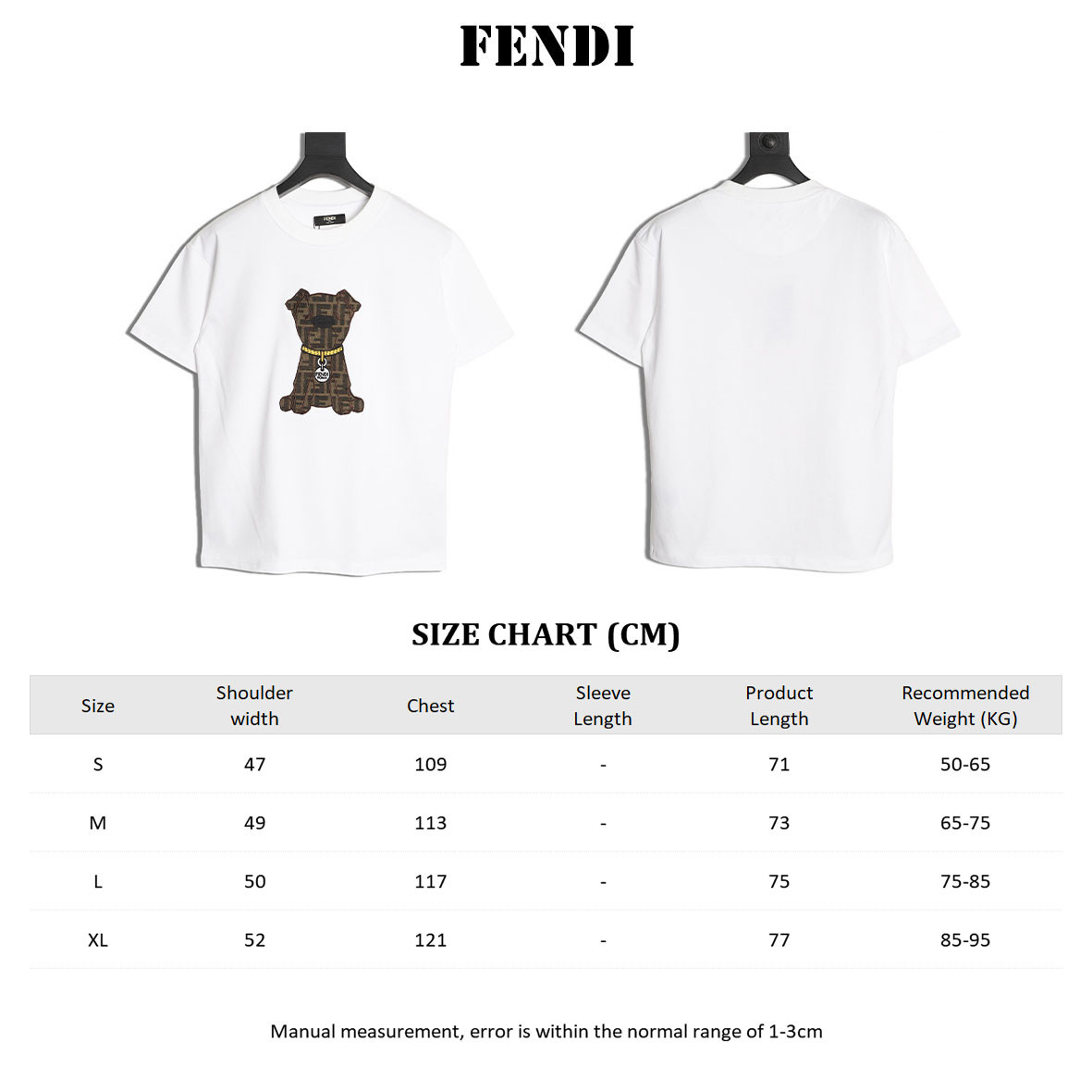 F**di 26ss short-sleeved t-shirt