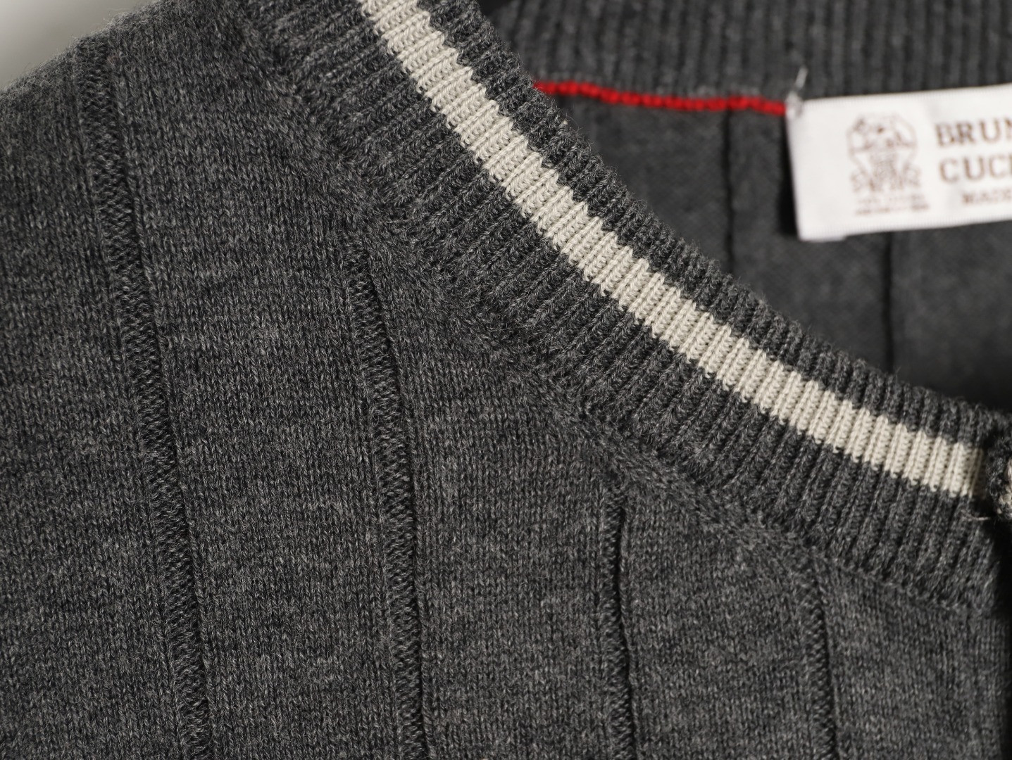 BRUNELLO CUCINELLI Knitting Short-sleeved T-shirt