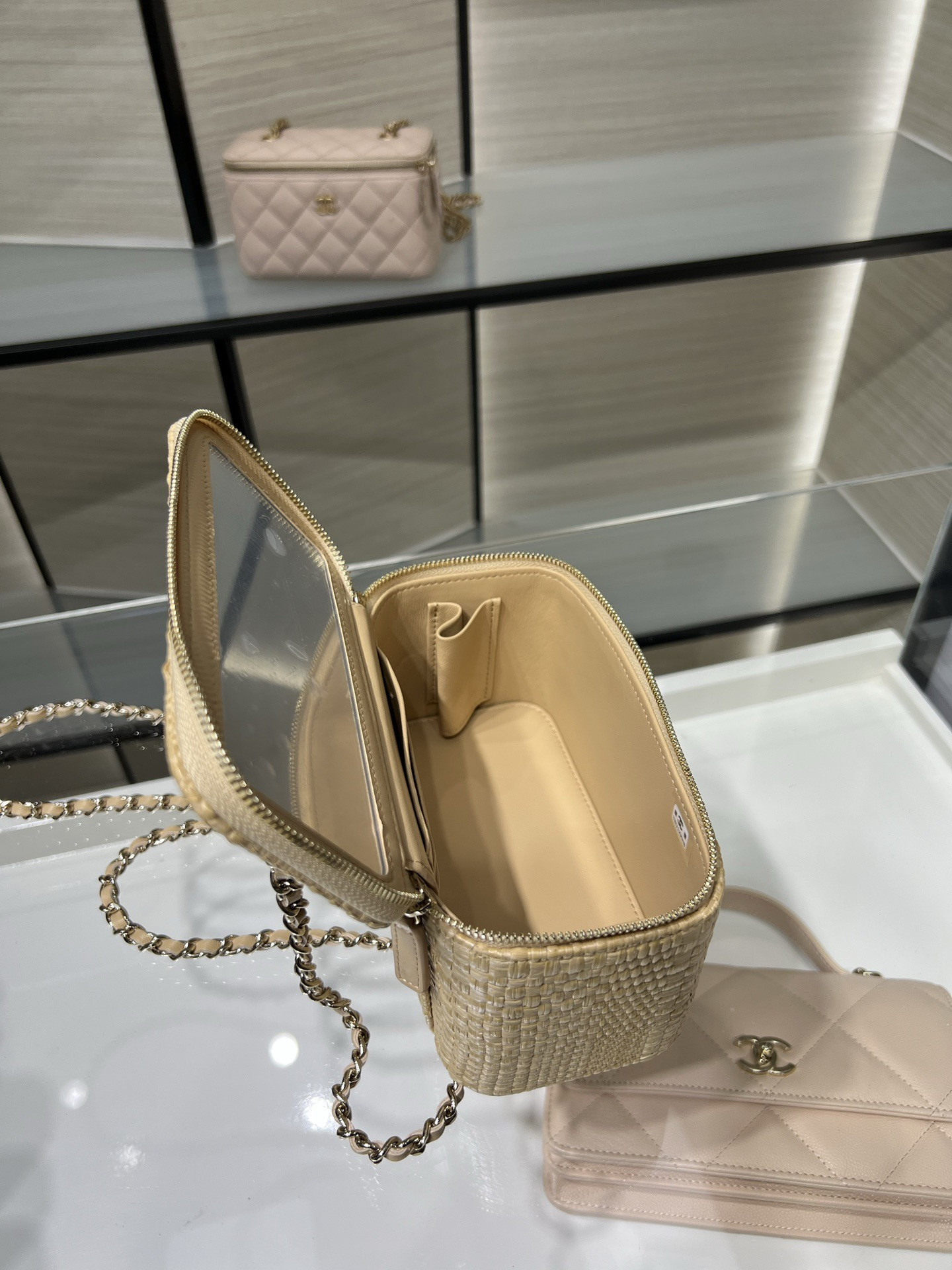Chanel Classic Long Vanity with Chain AP1341 9.5x17x8cm