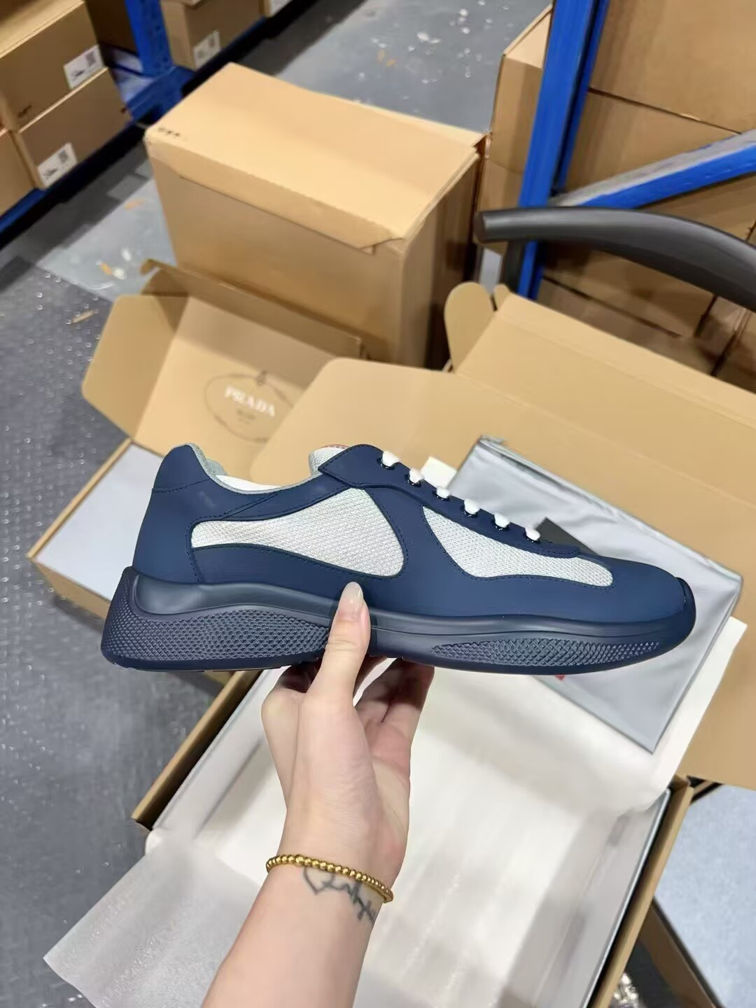 ua Pra*a america's cup sneaker