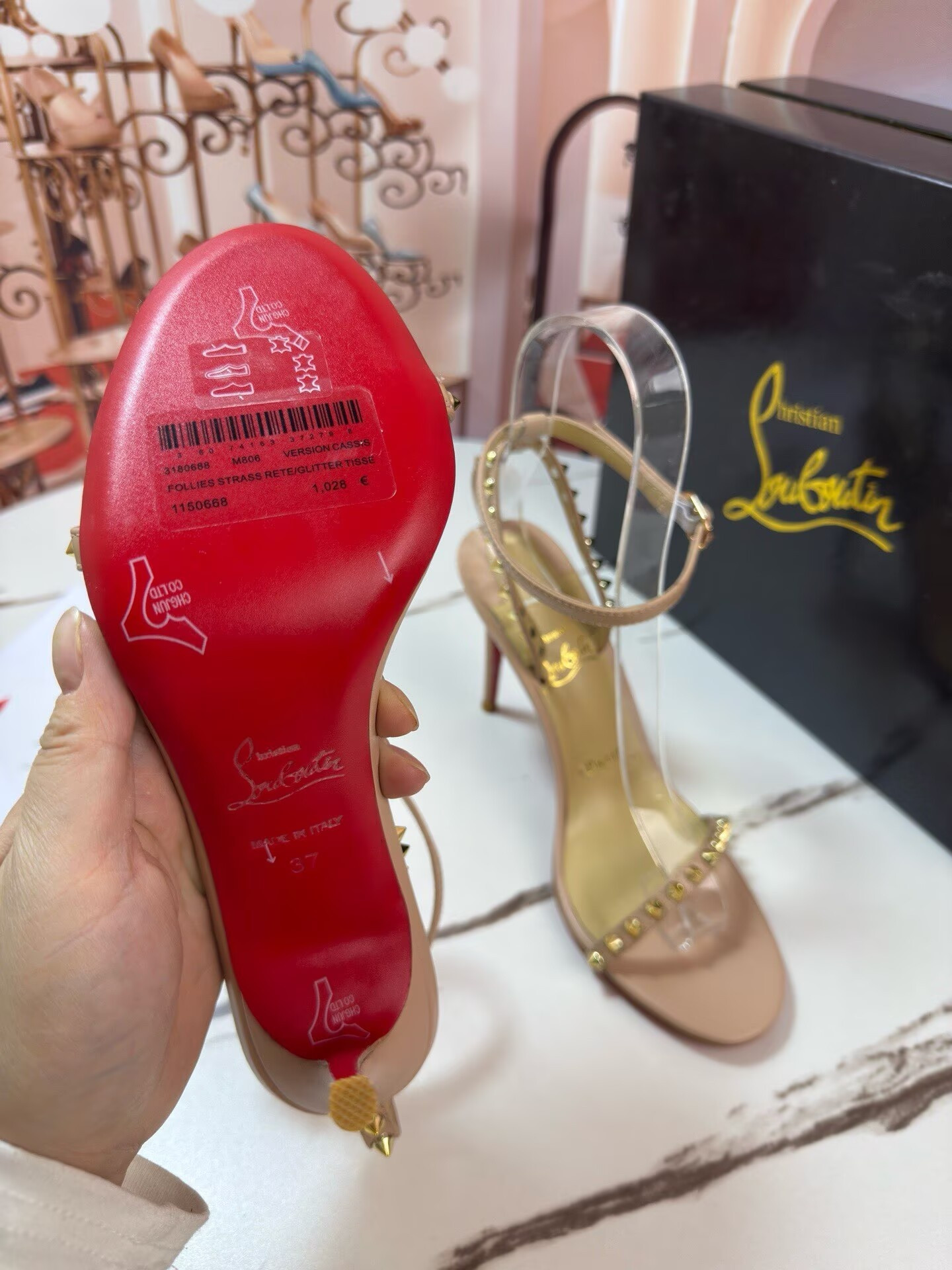 ua Chr1st1an louboutin galeria sandals