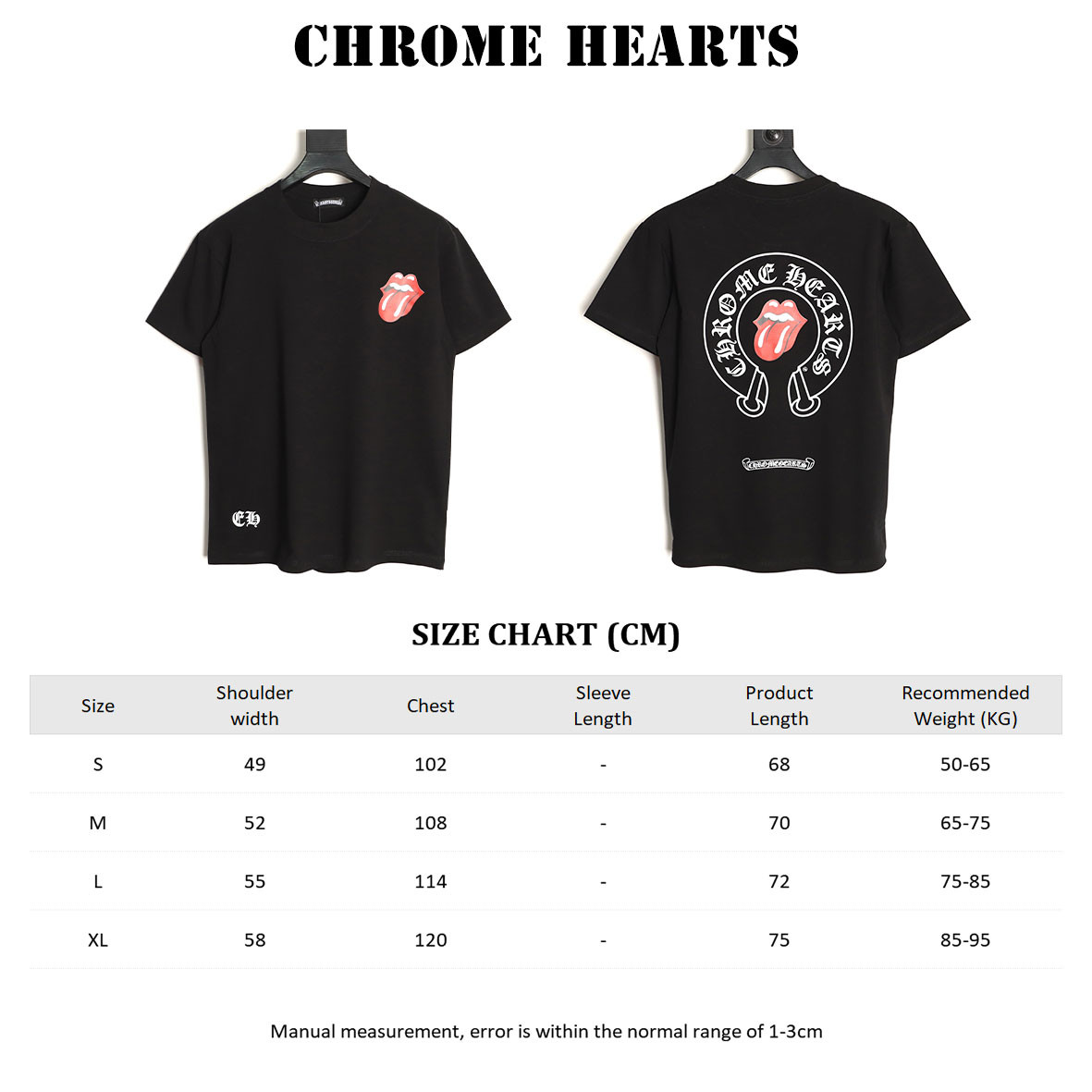 Ch*0me He**ts short-sleeved t-shirt