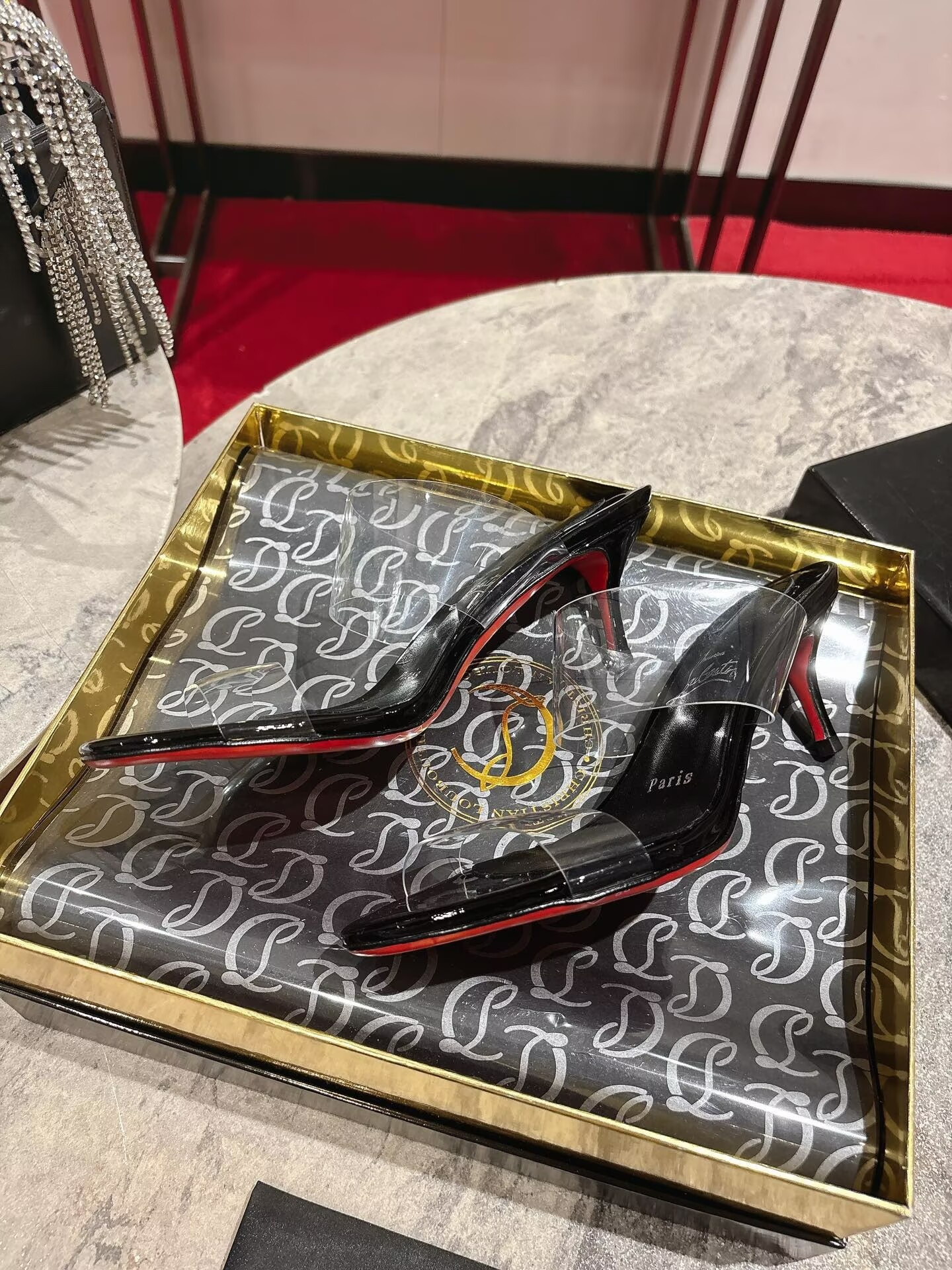 Chr1st1an louboutin just nothing mules 65mm 85mm 100mm