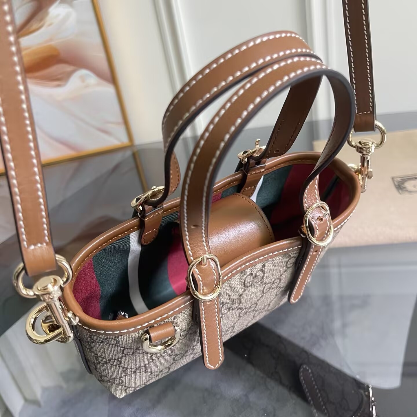 Gvc*1 gg emblem mini bag 17.5x11x6.5cm