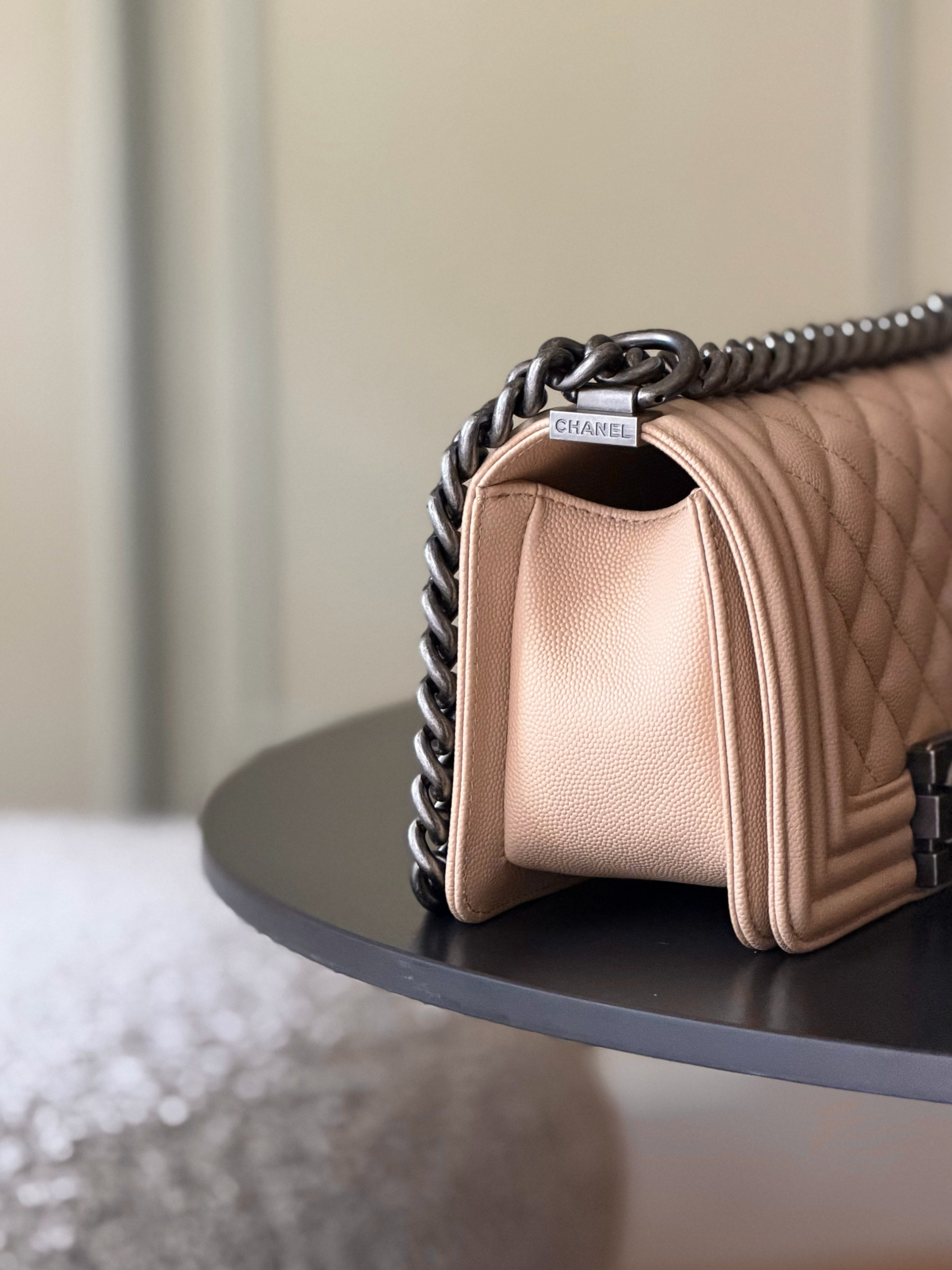 Chanel Boy Handbag 12x20x7cm